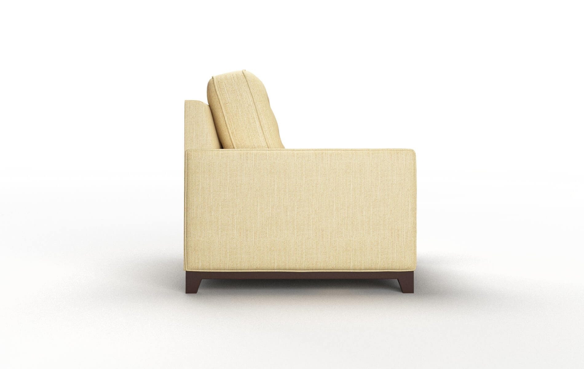 Alexandria Malibu Maize Chair espresso legs 3