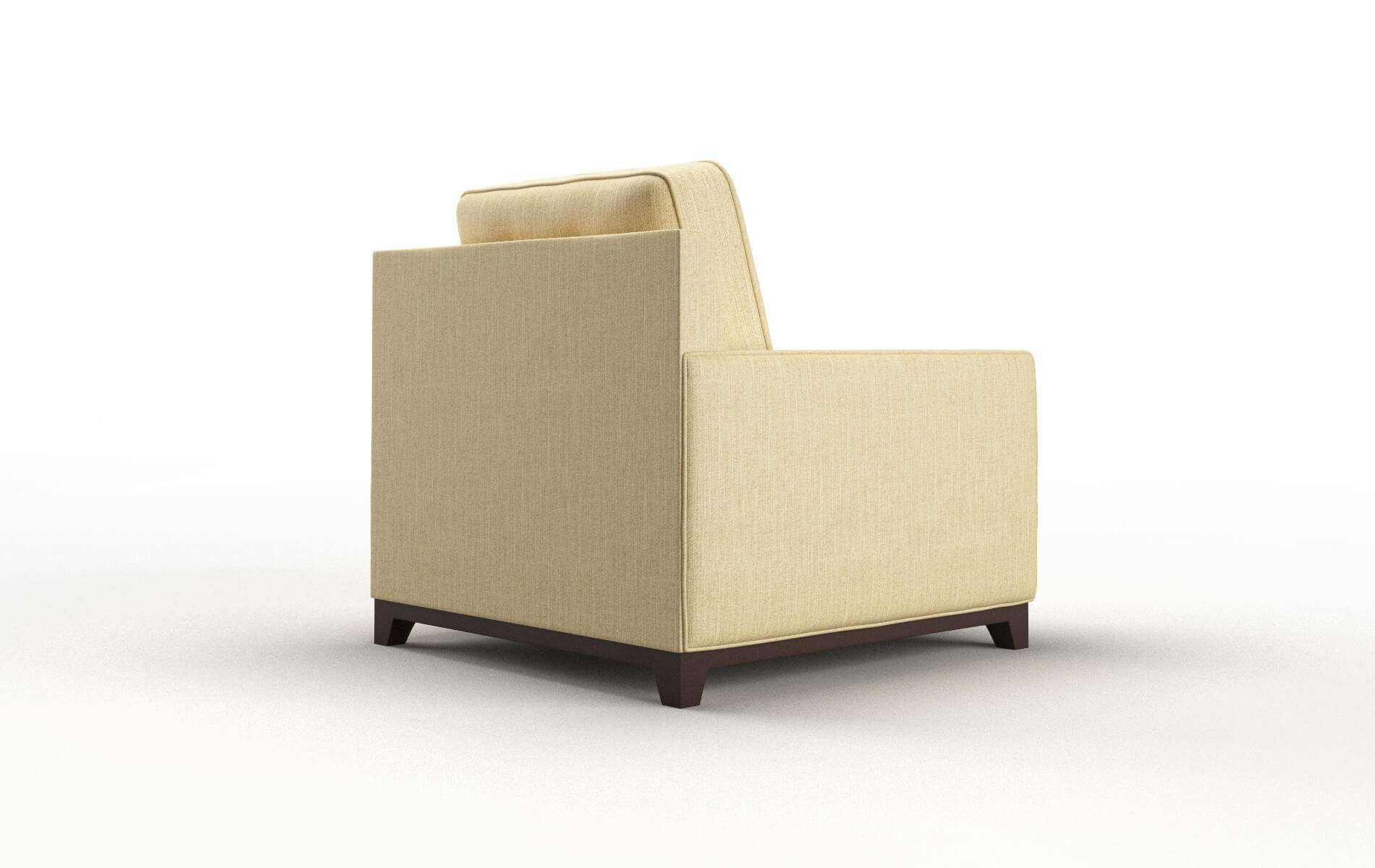 Alexandria Malibu Maize Chair espresso legs 5
