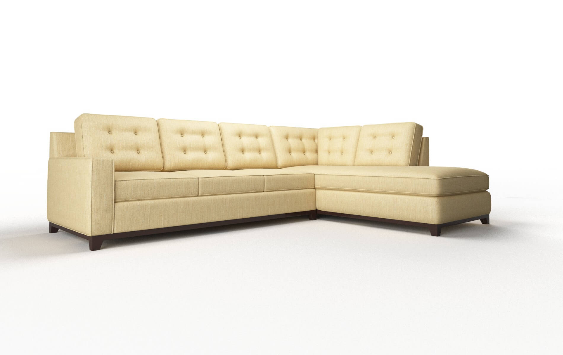 Alexandria Malibu Maize Panel espresso legs 2