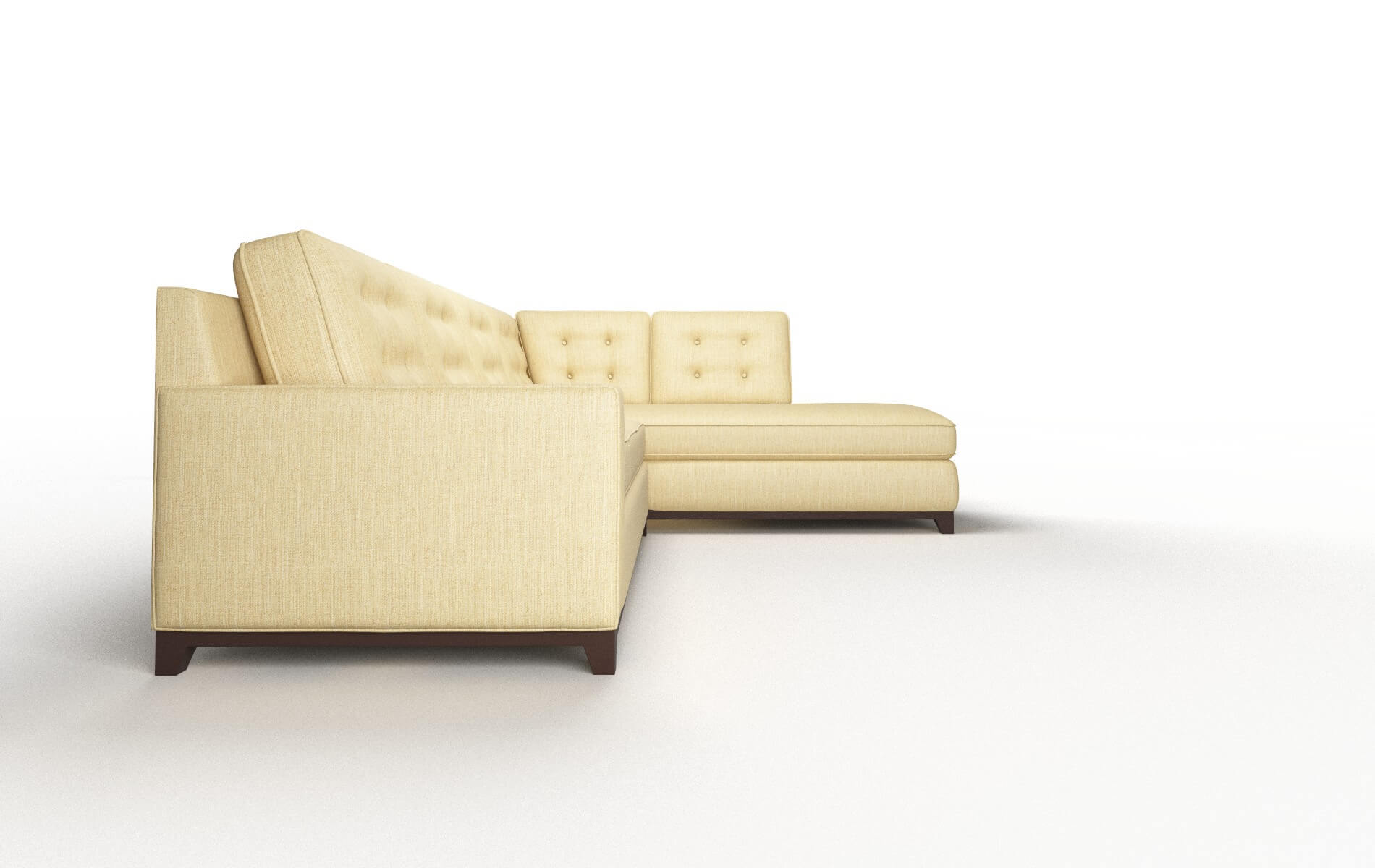 Alexandria Malibu Maize Panel espresso legs 3