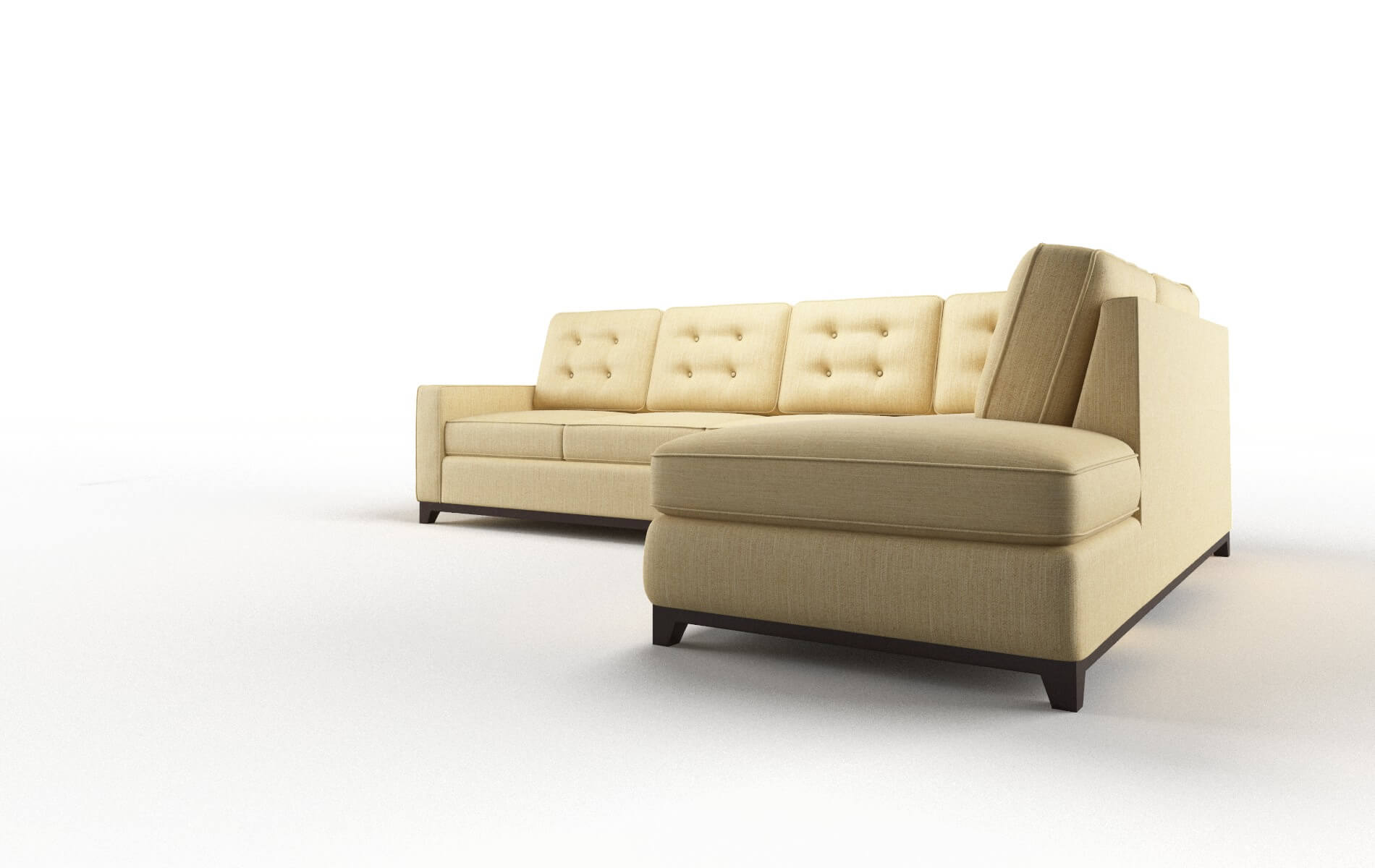 Alexandria Malibu Maize Panel espresso legs 4