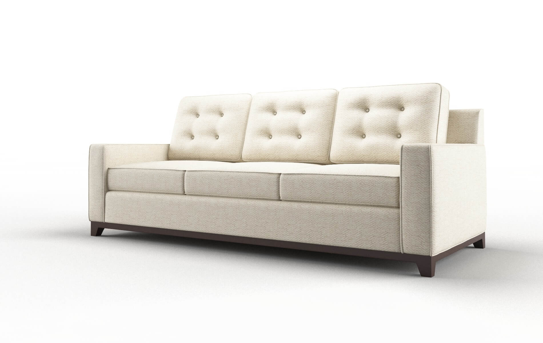 Alexandria Malibu Sand Sofa espresso legs 4