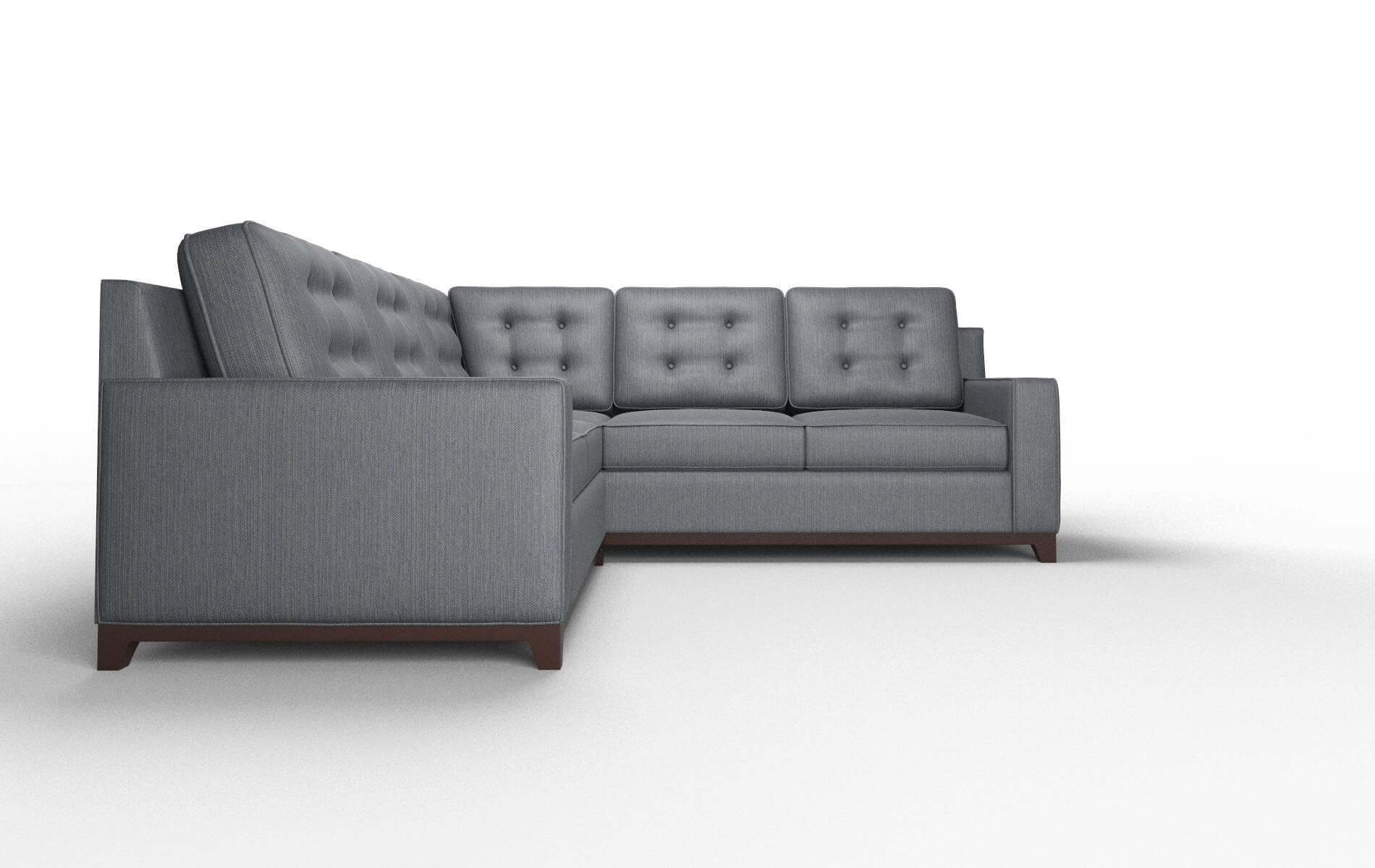 Alexandria Malibu Sea Sectional espresso legs 2
