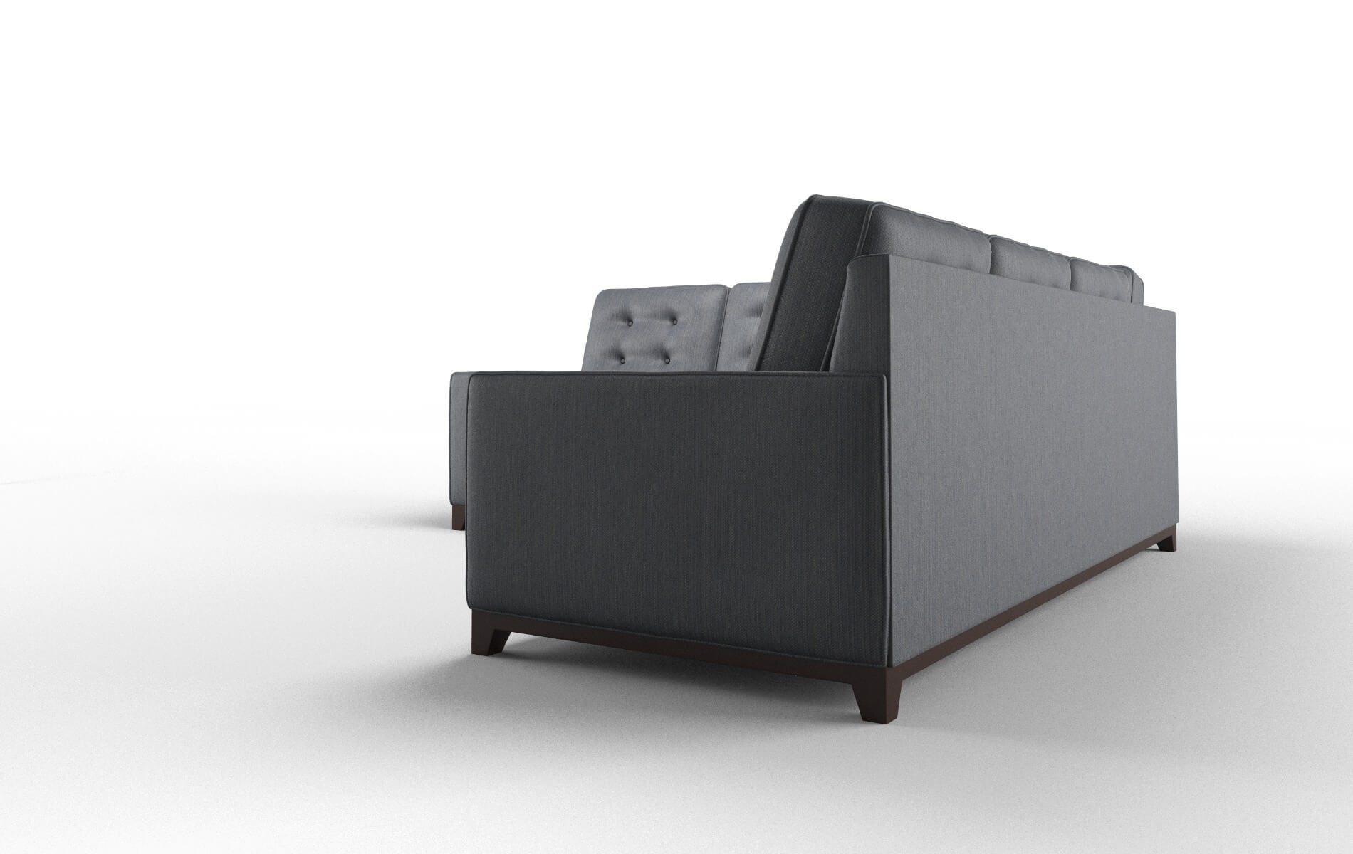 Alexandria Malibu Sea Sectional espresso legs 4