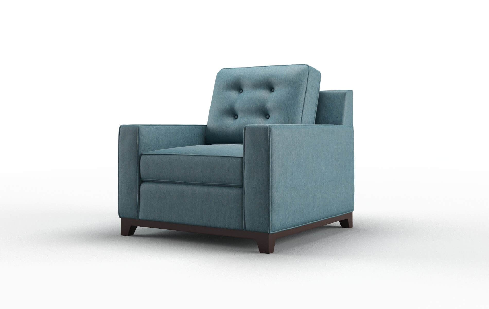 Alexandria Merit Peacock Chair espresso legs 4