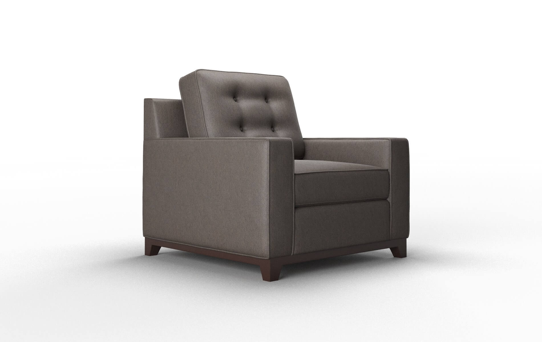 Alexandria Naples Graphite Chair espresso legs 2
