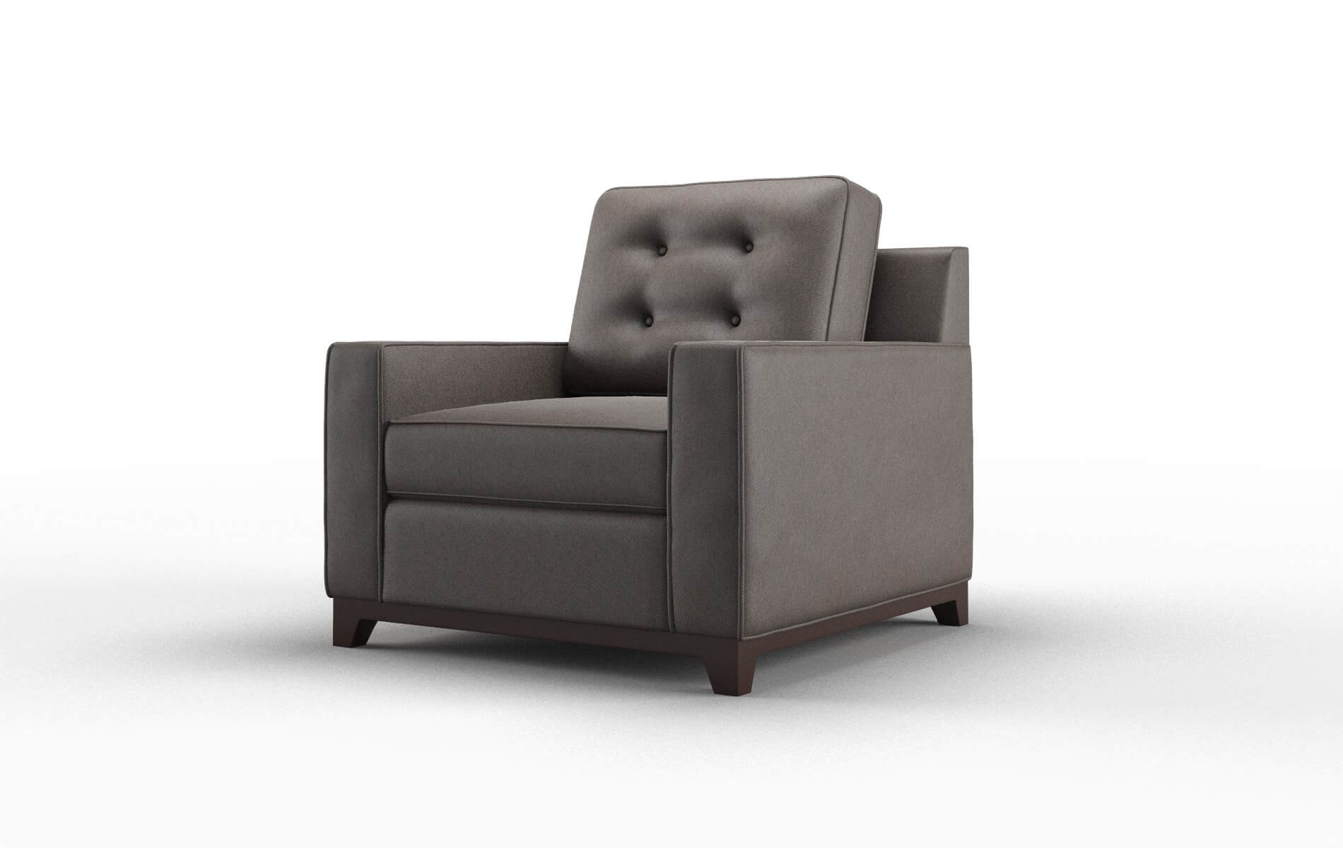Alexandria Naples Graphite Chair espresso legs 4