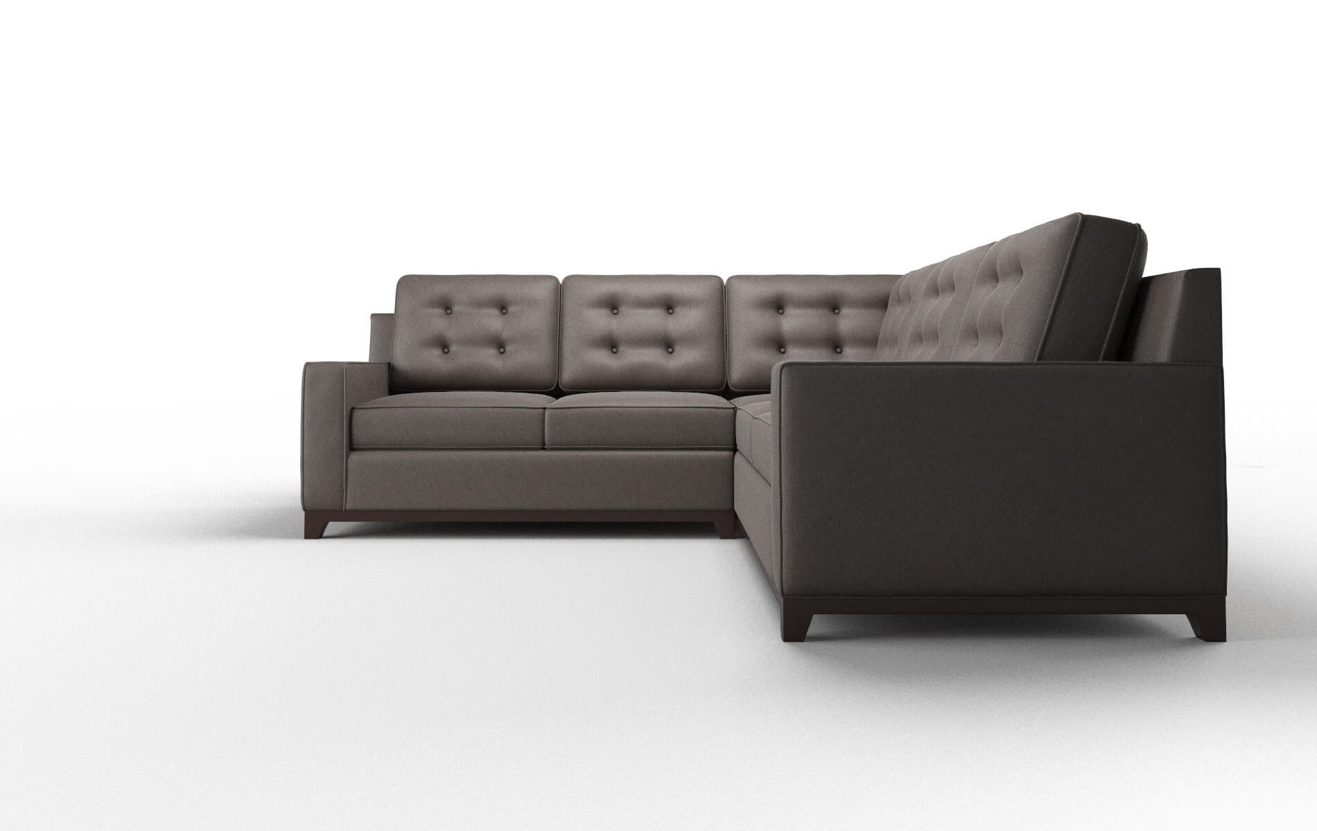 Alexandria Naples Graphite Sectional espresso legs 5