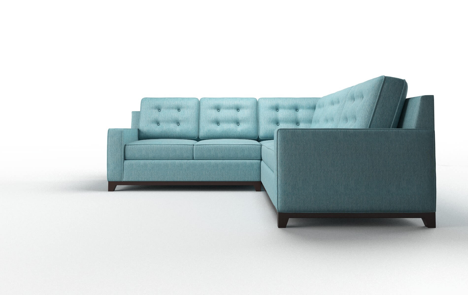 Alexandria Naples Pool Sectional espresso legs 5