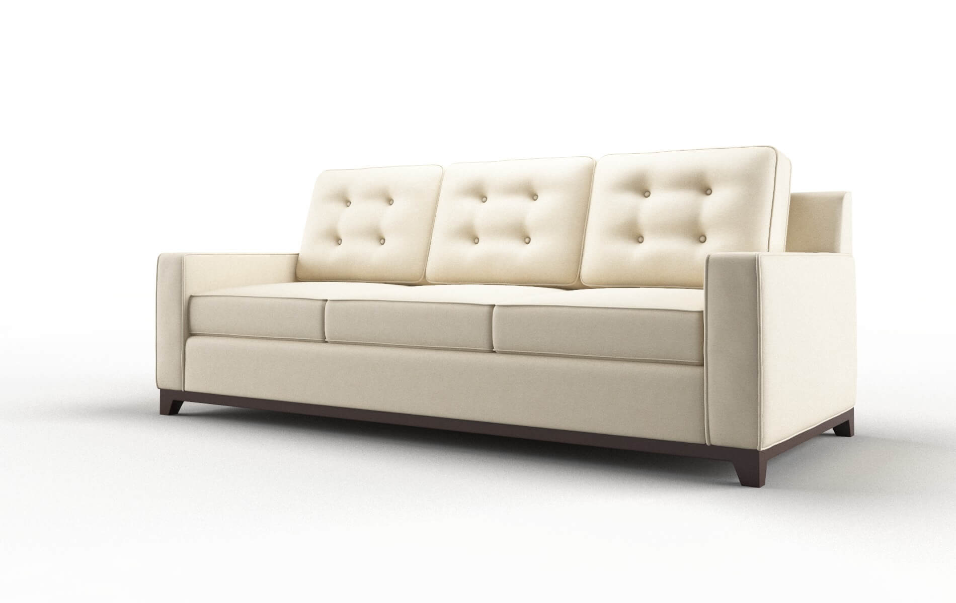 Alexandria Noble Buckwheat Sofa espresso legs 4
