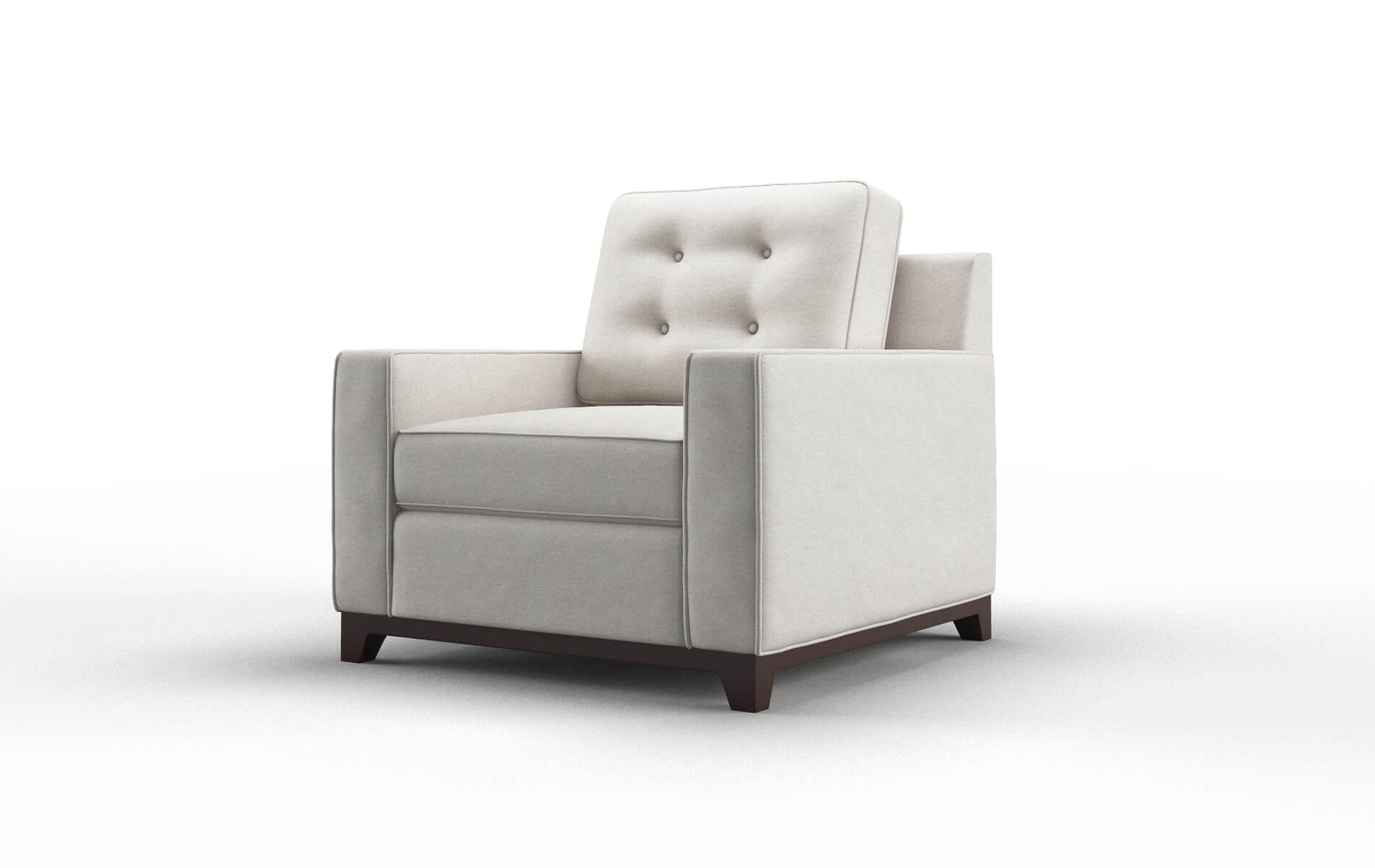 Alexandria Noble Grey Chair espresso legs 4
