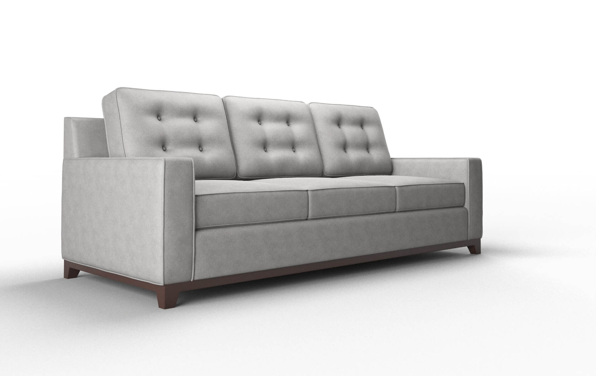Alexandria Noble Smoke Sofa espresso legs 2