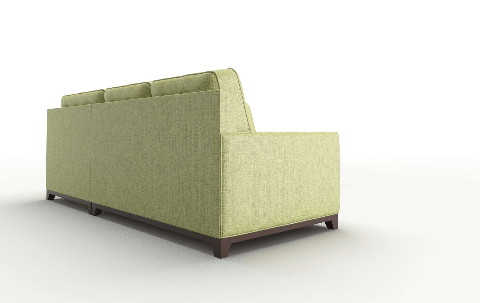 Alexandria Notion Appletini Sectional espresso legs 3