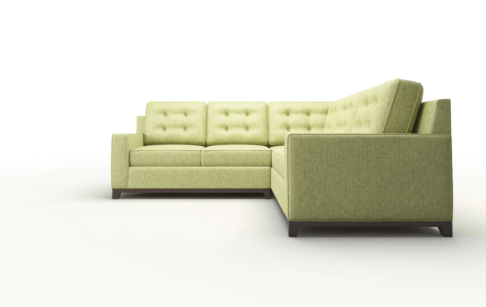 Alexandria Notion Appletini Sectional espresso legs 5