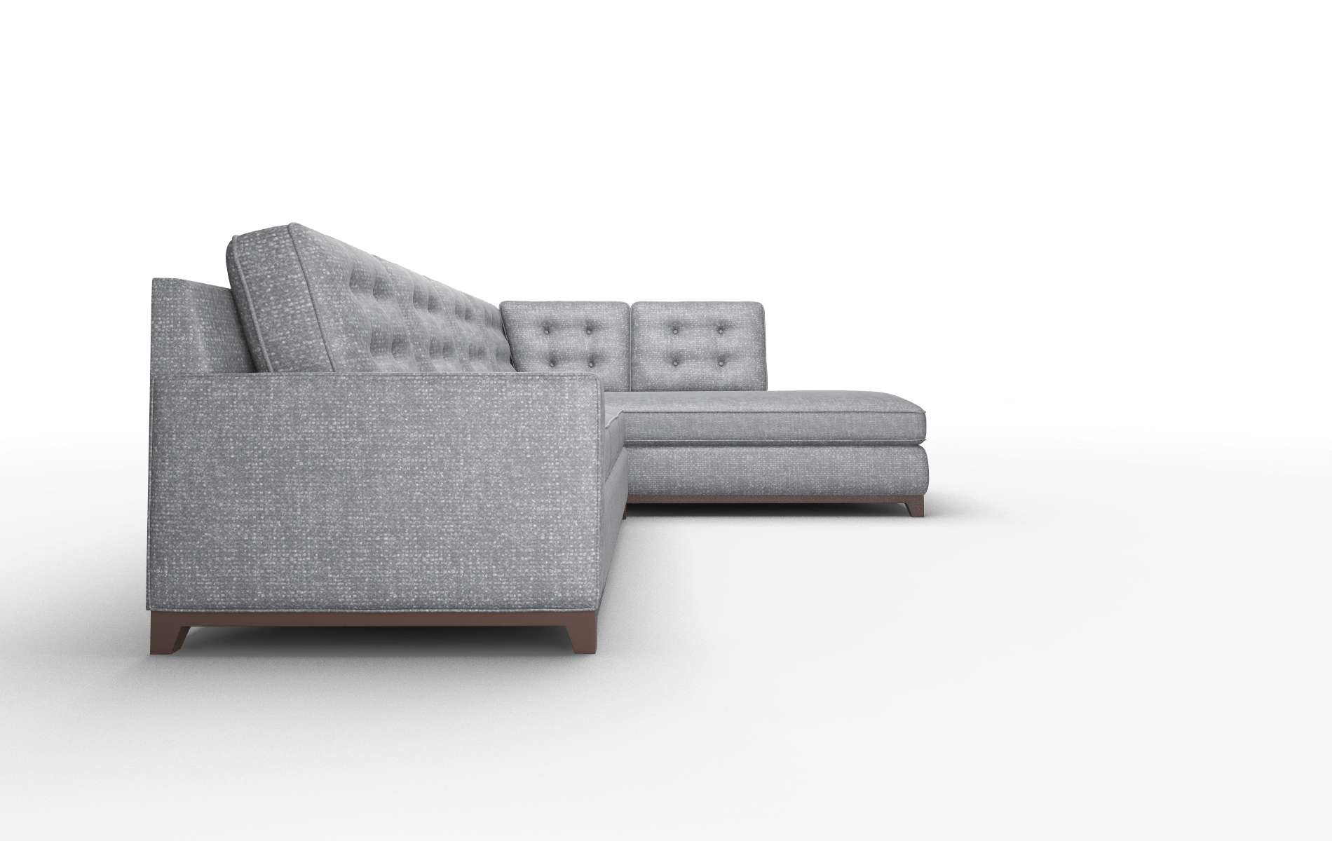 Alexandria Notion Graphite Panel espresso legs 3