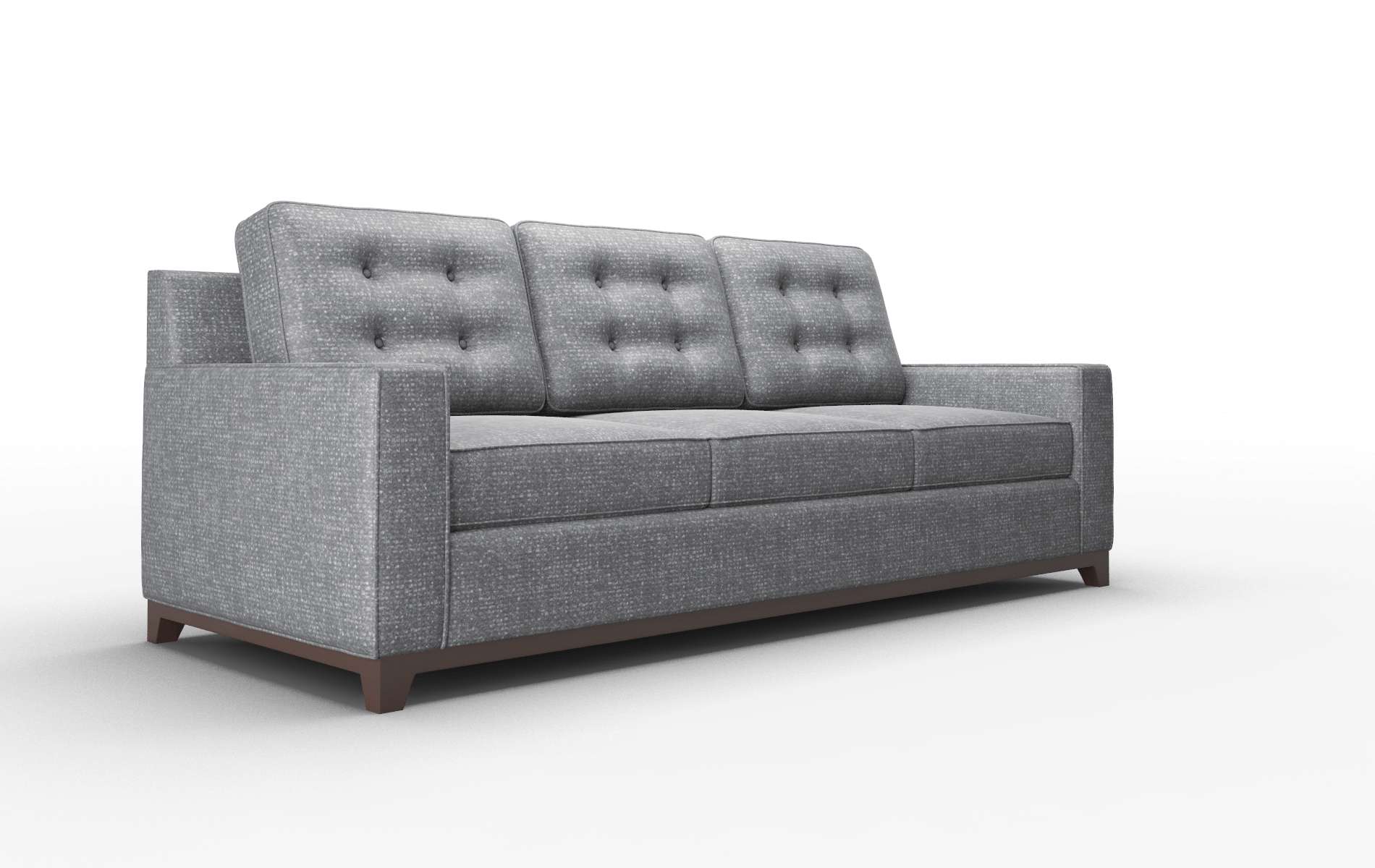 Alexandria Notion Graphite Sofa espresso legs 2