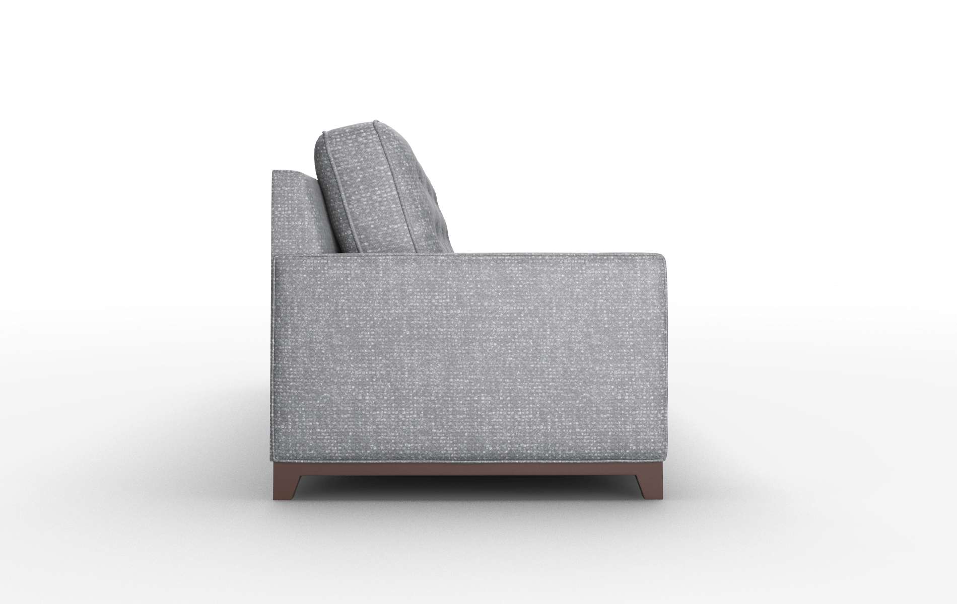 Alexandria Notion Graphite Sofa espresso legs 3