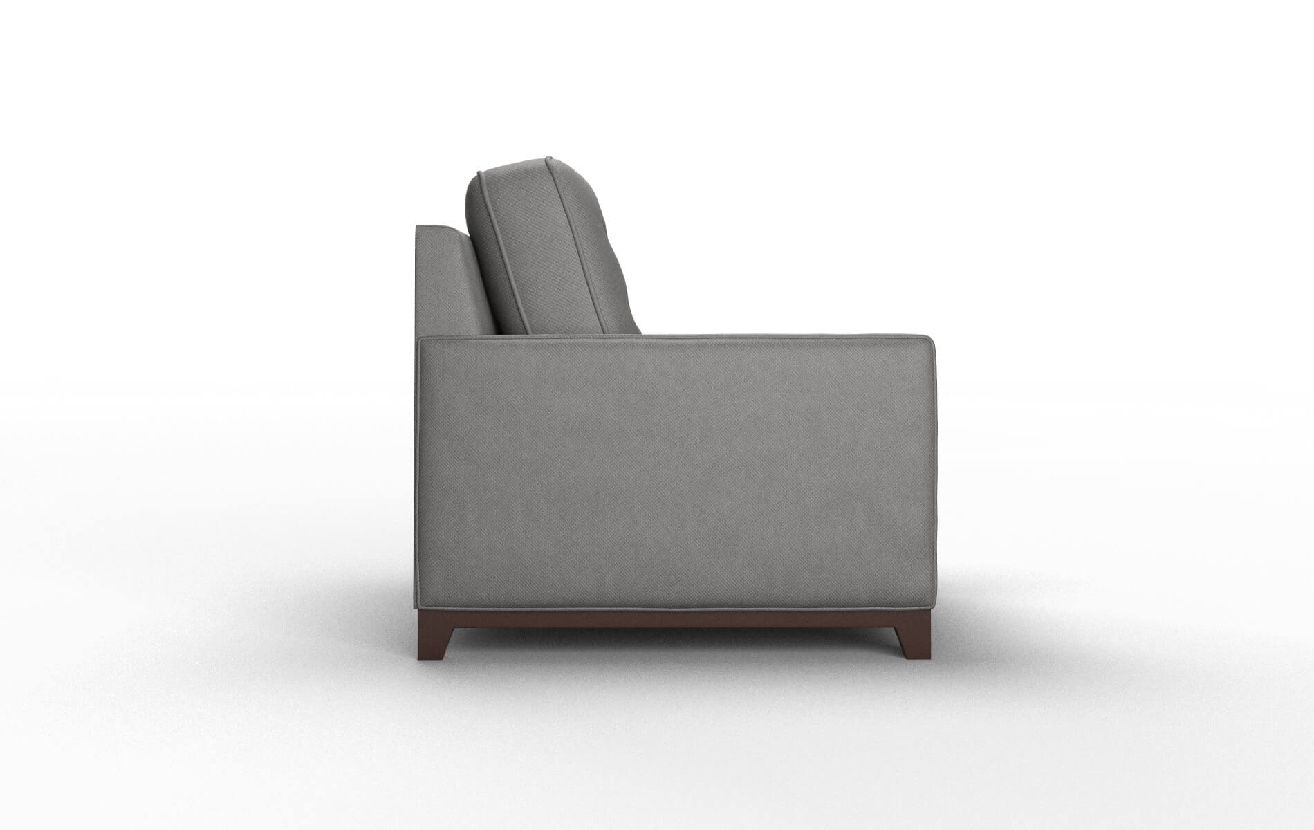 Alexandria Oakley Charcoal Chair espresso legs 3
