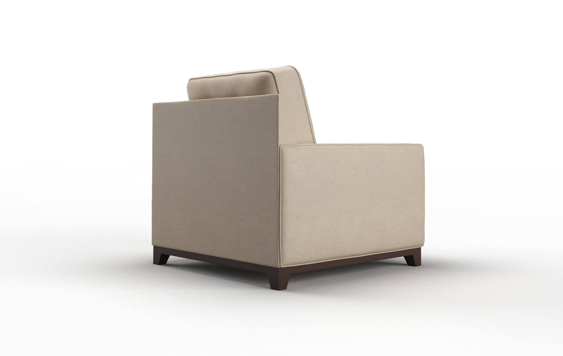 Alexandria Oakley Taupe Chair espresso legs 5