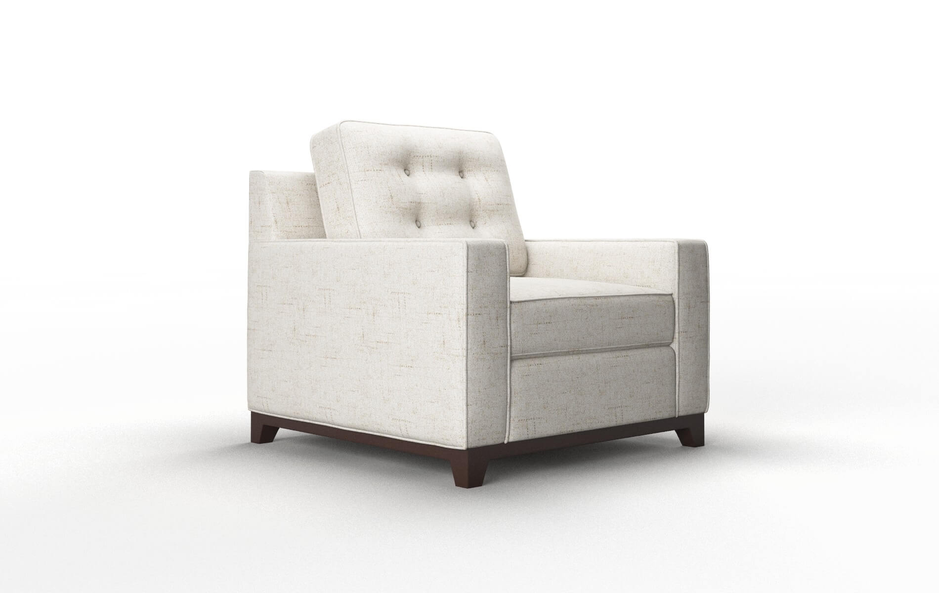 Alexandria Oceanside Natural Chair espresso legs 2