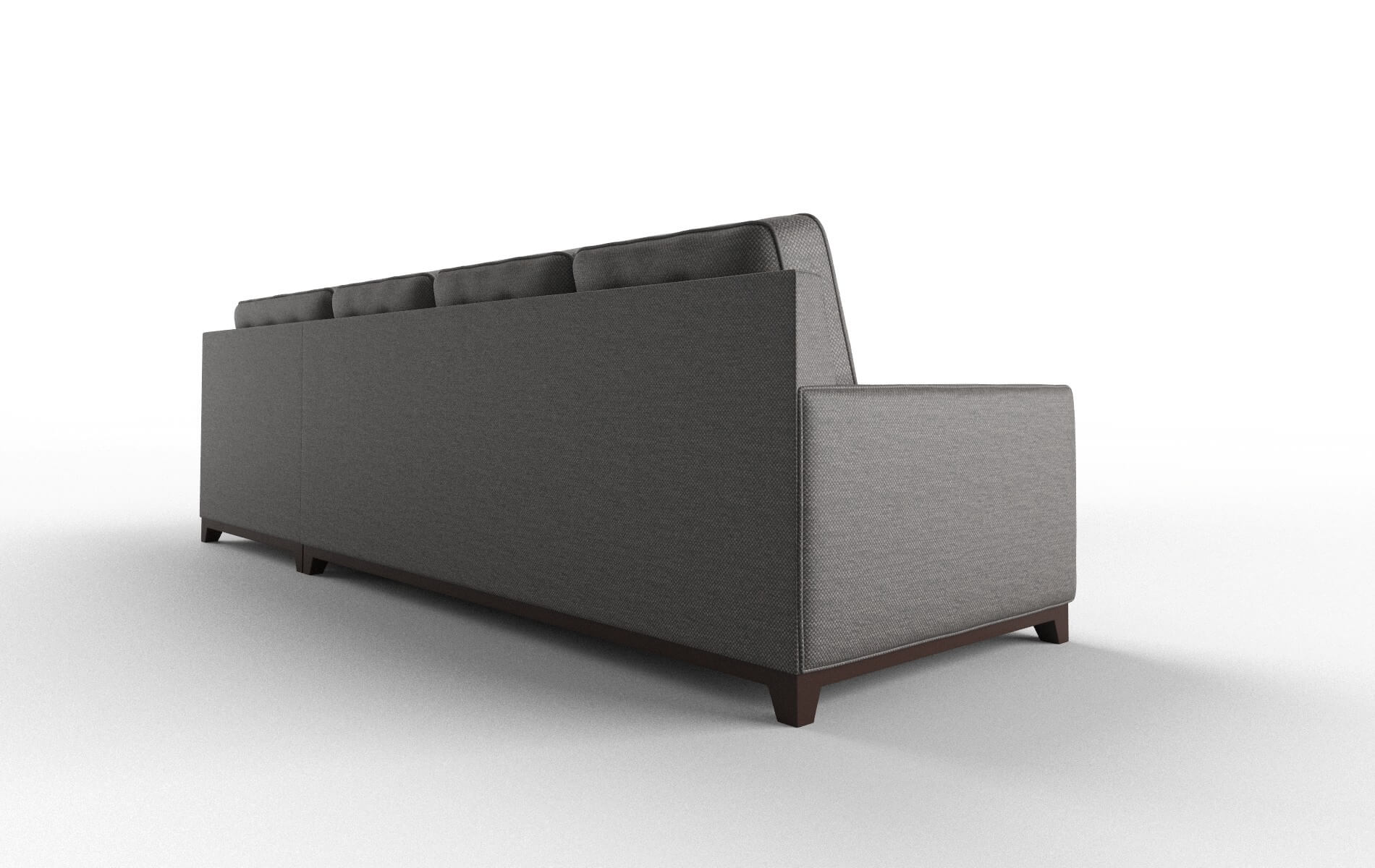Alexandria Oscar Charcoal Panel espresso legs 5