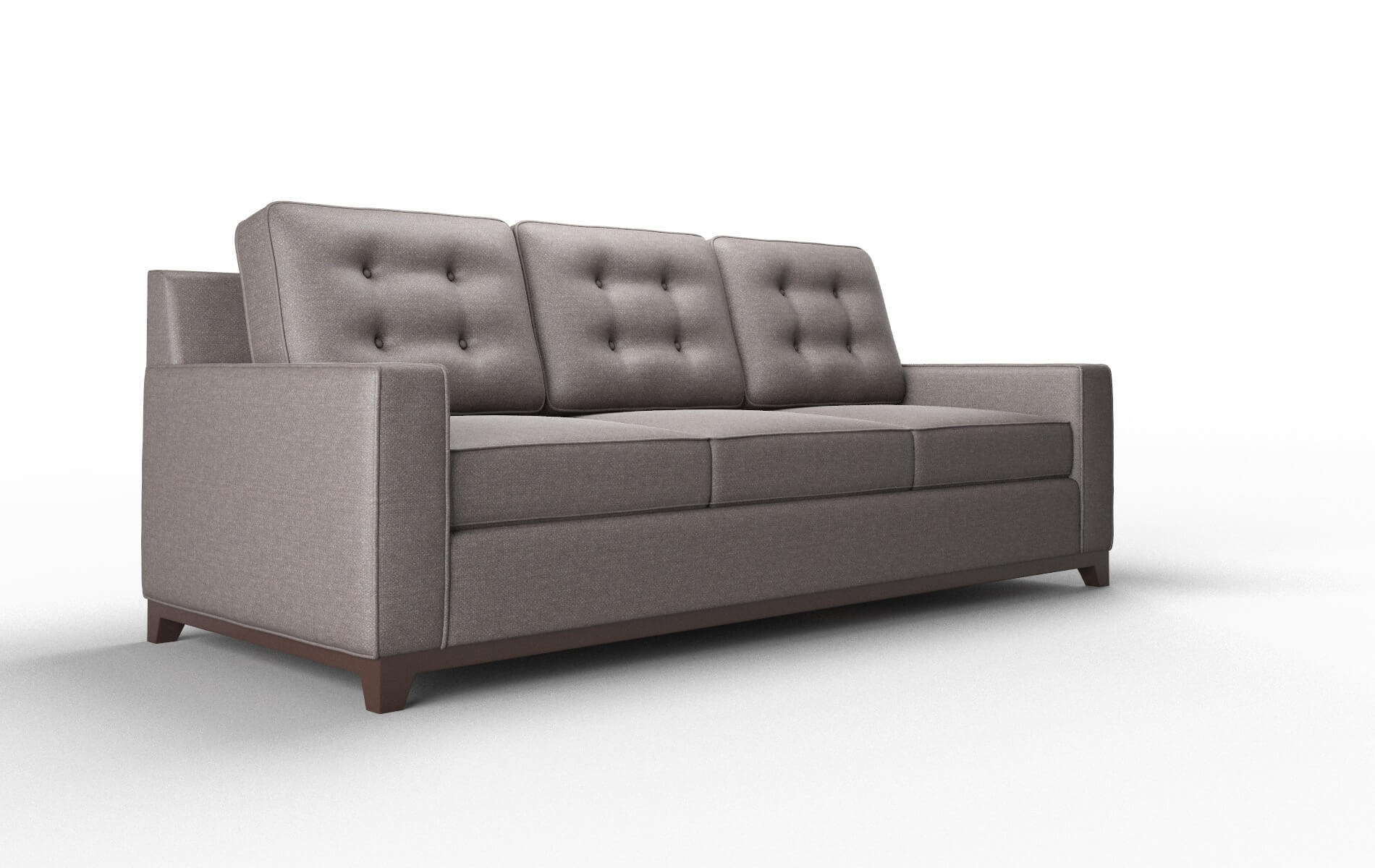 Alexandria Oscar Chocolate Sofa espresso legs 2