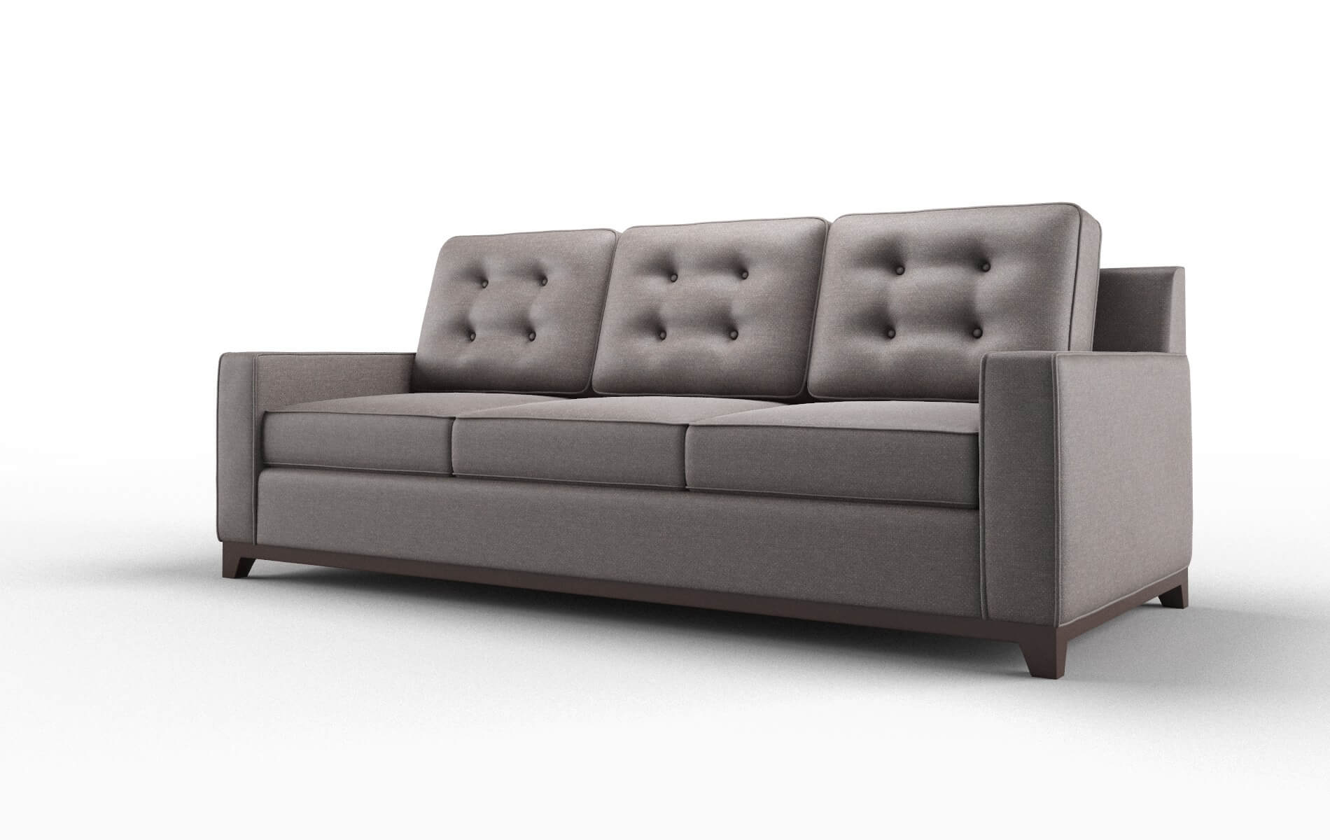 Alexandria Oscar Chocolate Sofa espresso legs 4