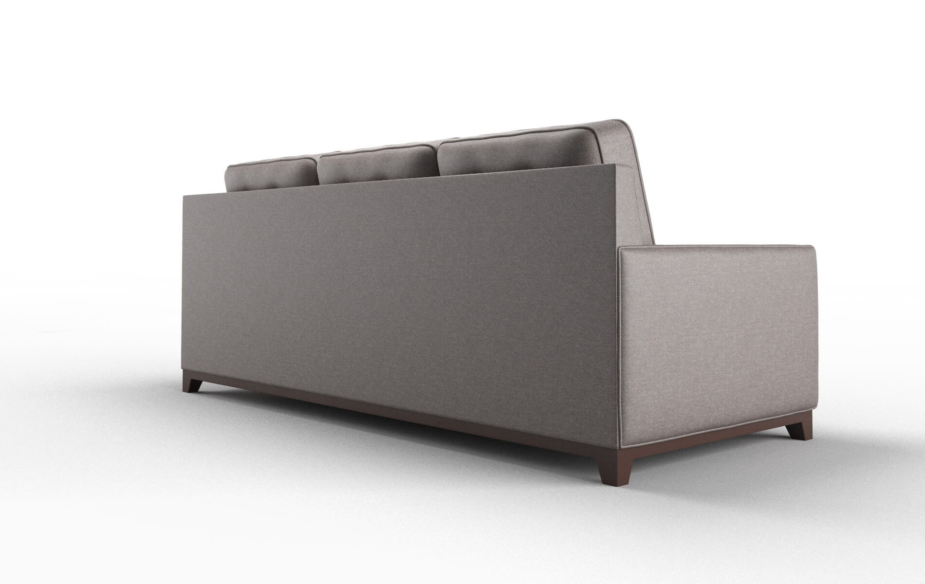 Alexandria Oscar Chocolate Sofa espresso legs 5