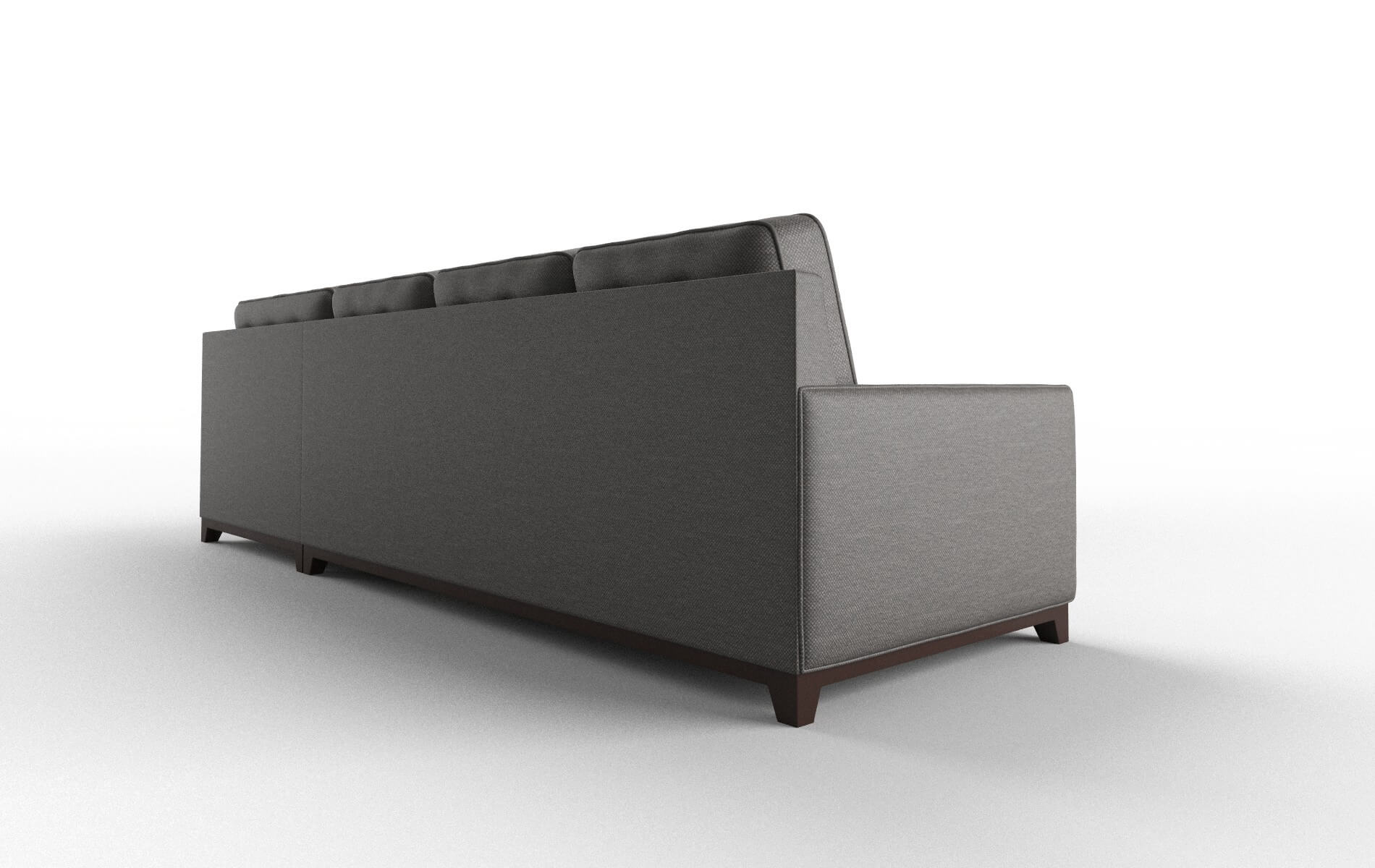 Alexandria Oscar Grey Panel espresso legs 5