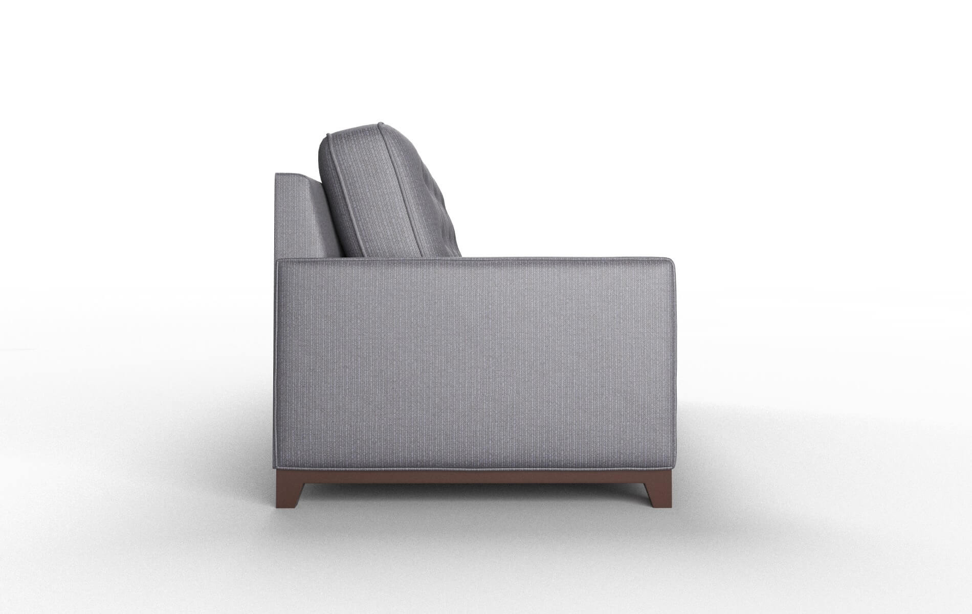 Alexandria Parker Charcoal Sofa espresso legs 3