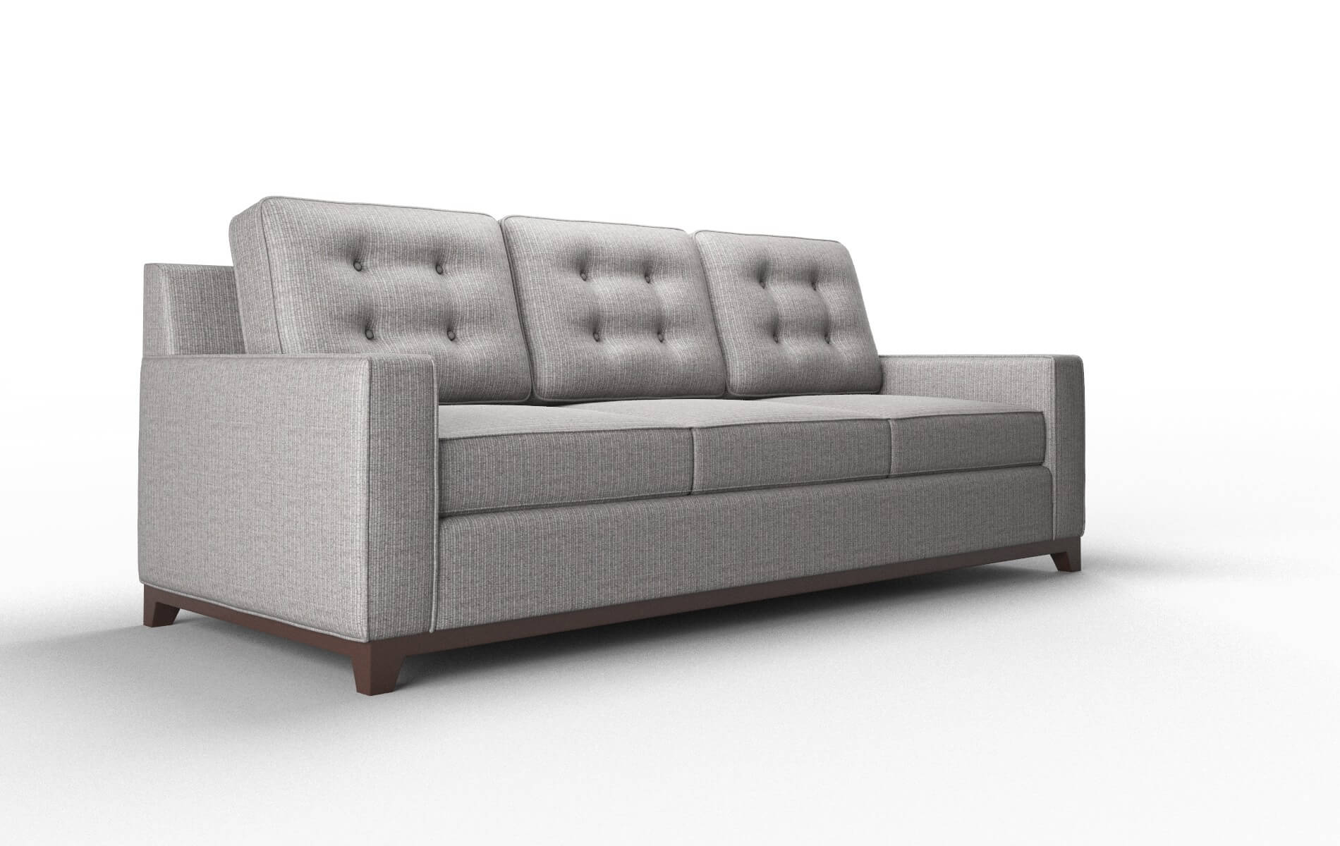 Alexandria Parker Graphite Sofa espresso legs 2