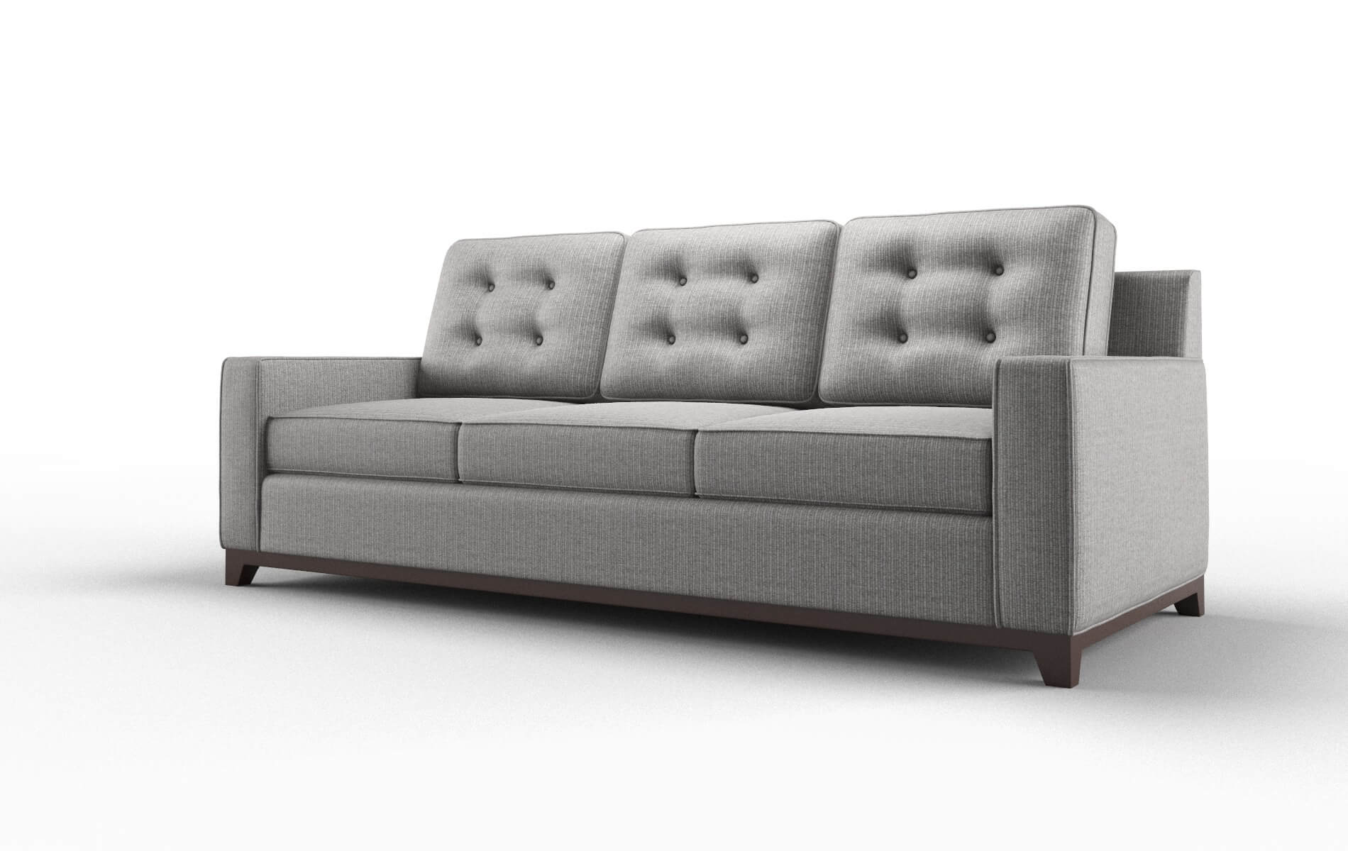Alexandria Parker Graphite Sofa espresso legs 4