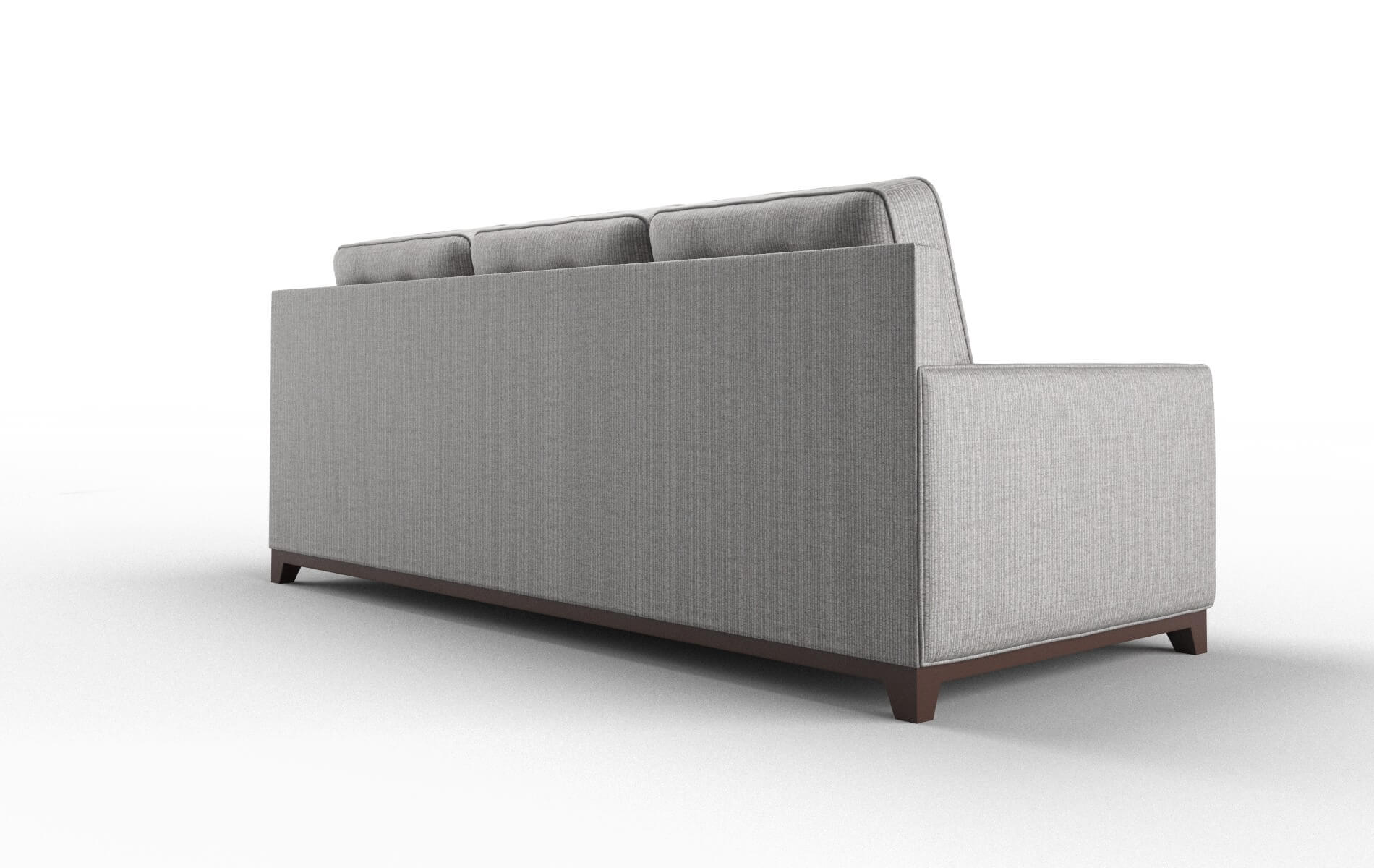 Alexandria Parker Graphite Sofa espresso legs 5