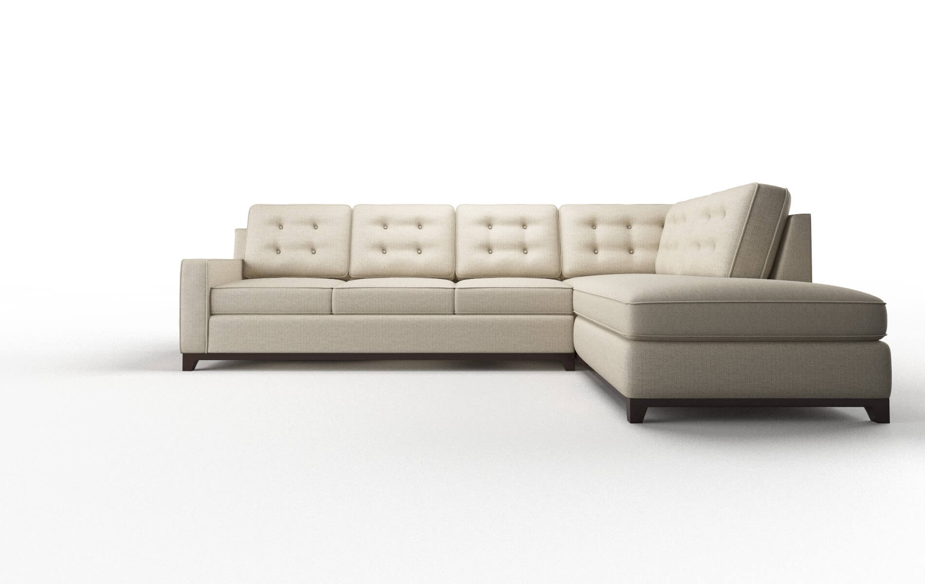 Alexandria Parker Linen Panel espresso legs 1