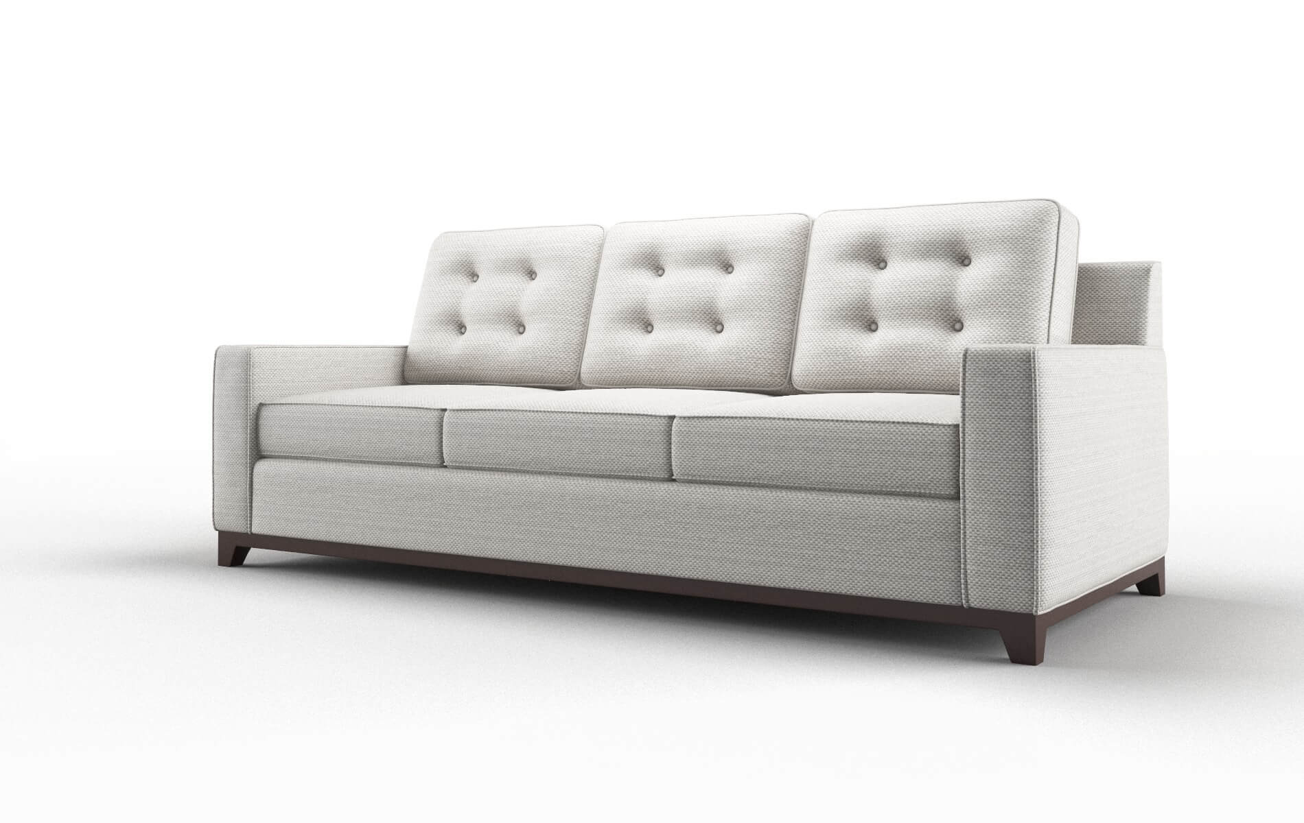 Alexandria Phoenix Silver Sofa espresso legs 4