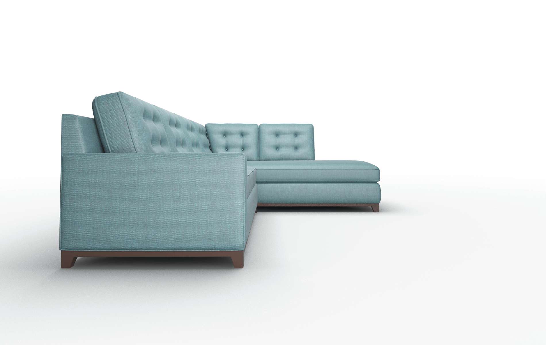 Alexandria Portland Lake Panel espresso legs 3