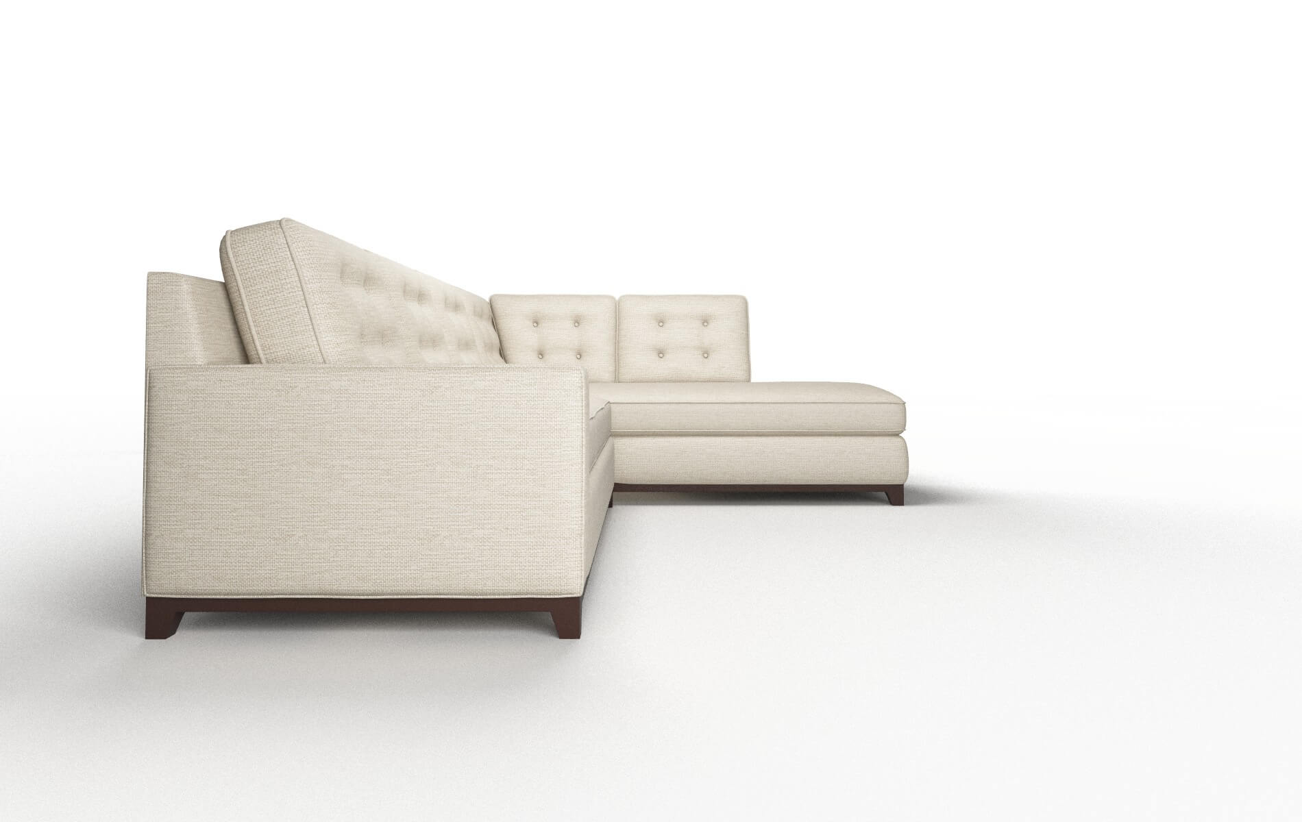 Alexandria Rocket Dove Panel espresso legs 3