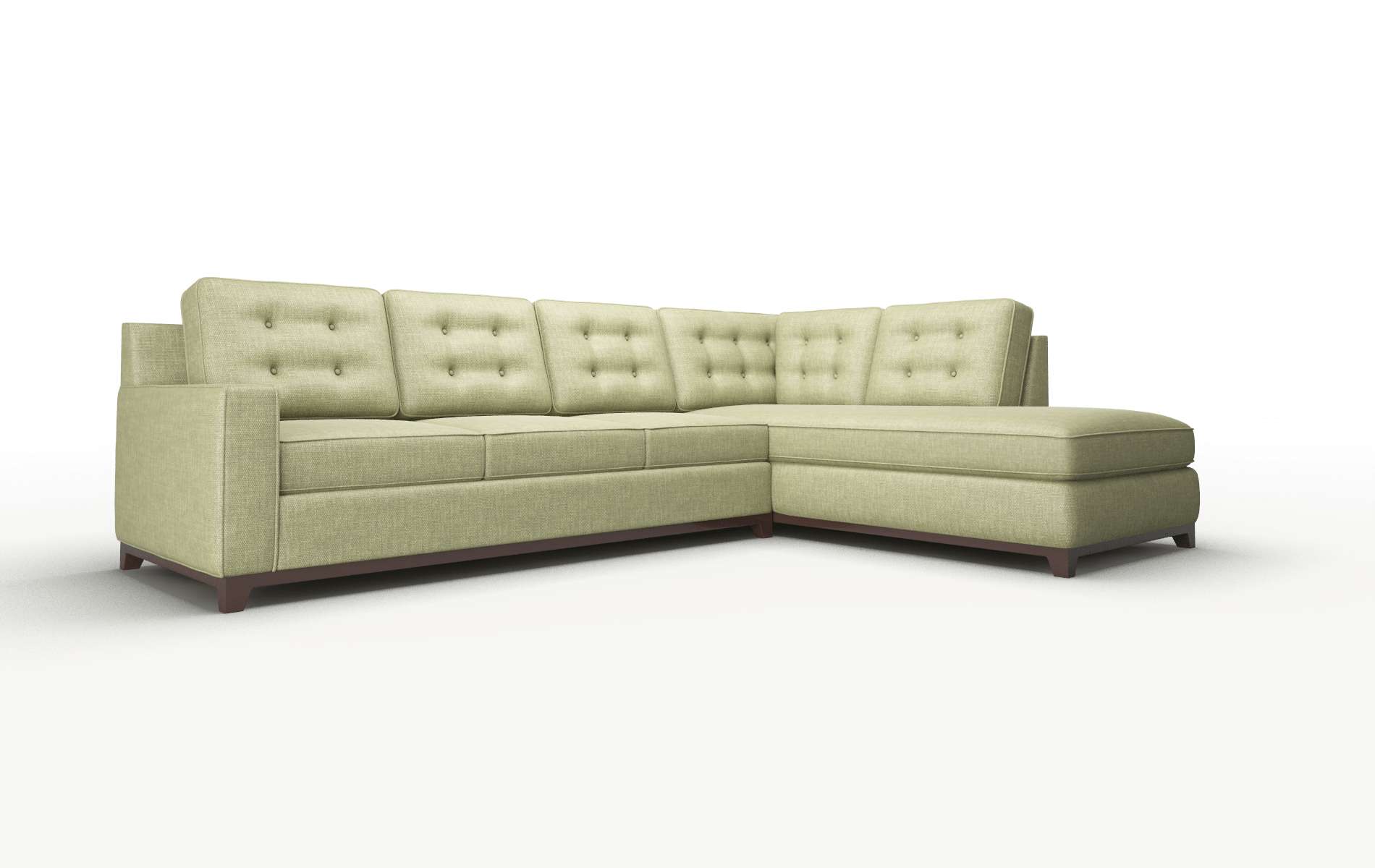 Alexandria Rocket Evergreen Panel espresso legs 2