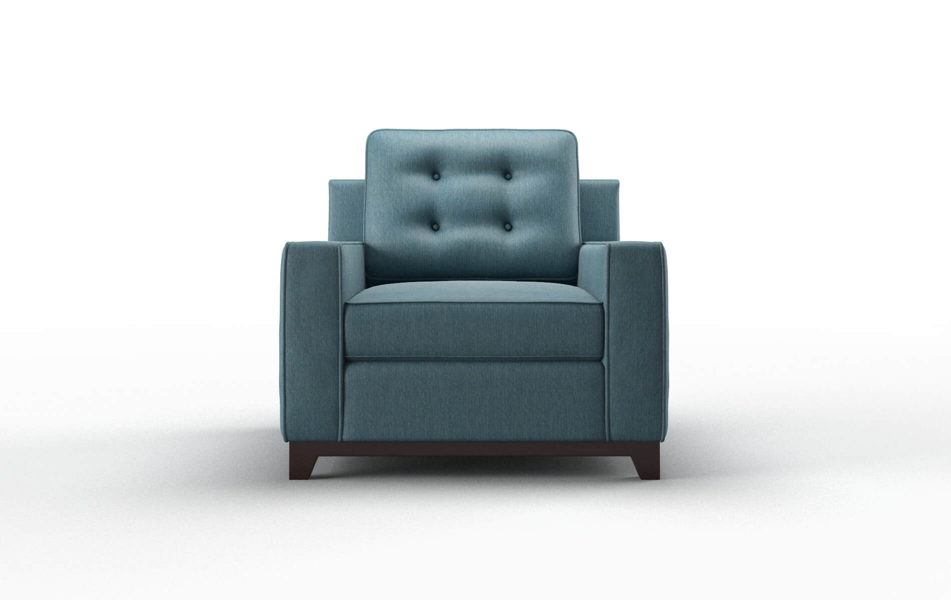 Alexandria Royale Electric_blue Chair espresso legs 1