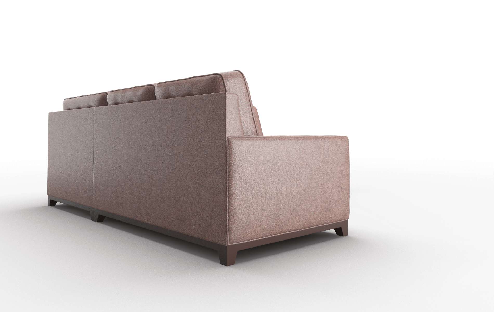 Alexandria Royale Mocha Sectional espresso legs 3