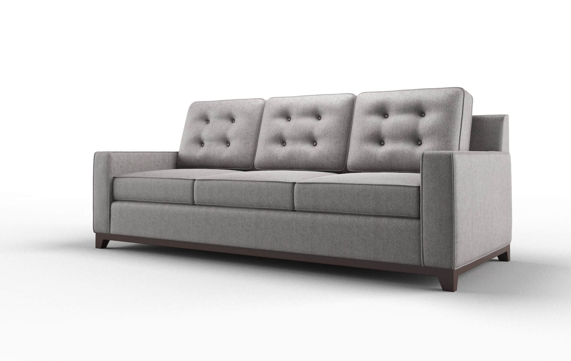 Alexandria Sasha Granite Sofa espresso legs 4
