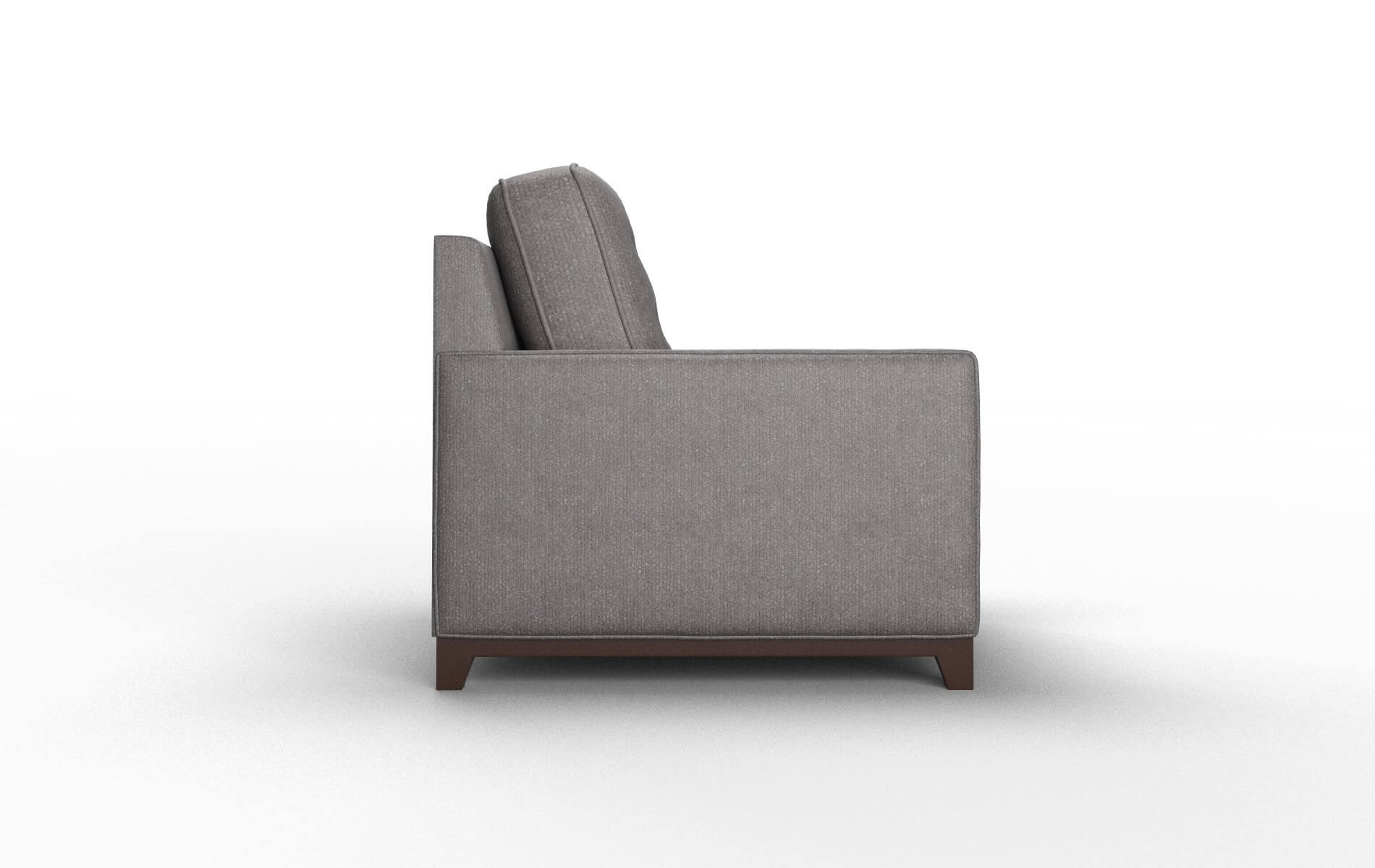 Alexandria Sasha Grey Chair espresso legs 3