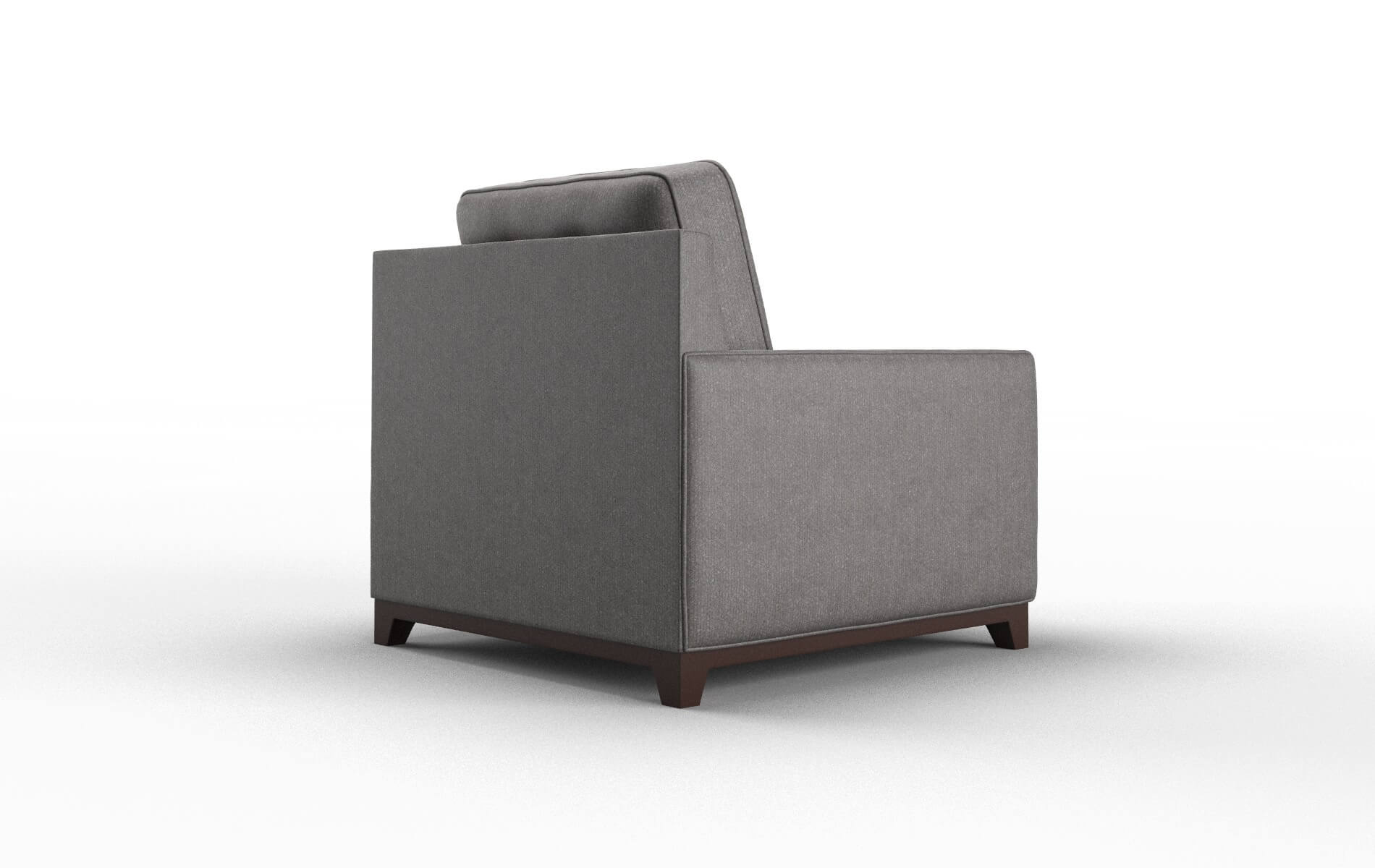 Alexandria Sasha Grey Chair espresso legs 5