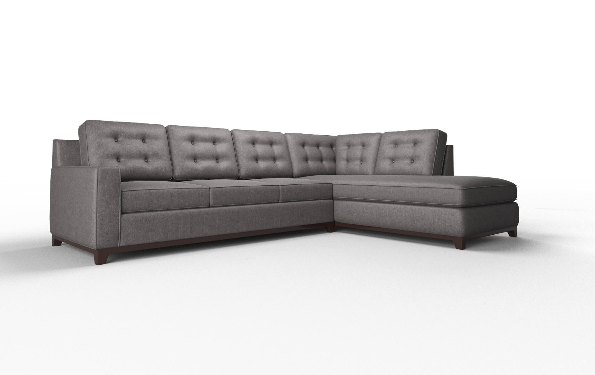 Alexandria Sasha Grey Panel espresso legs 2