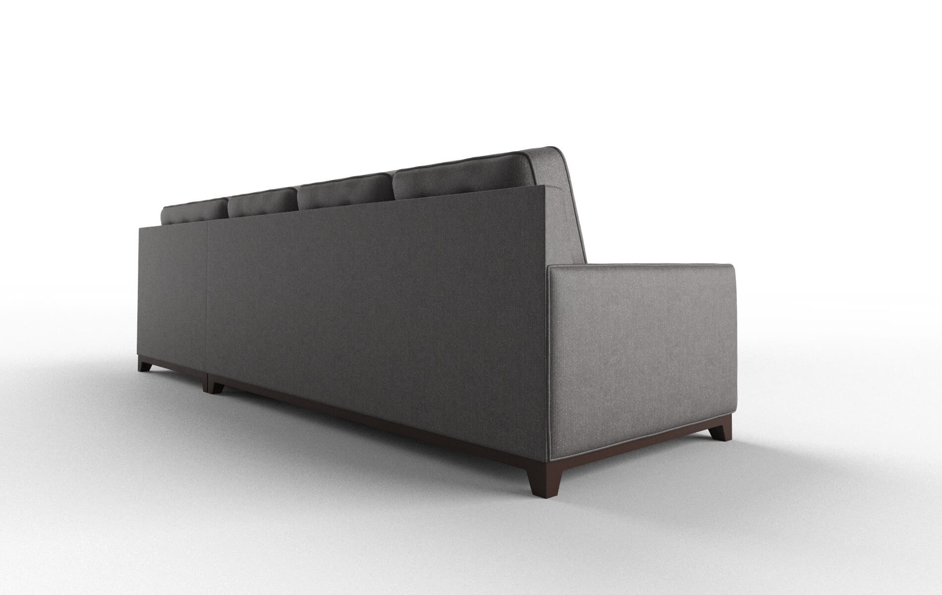 Alexandria Sasha Grey Panel espresso legs 5