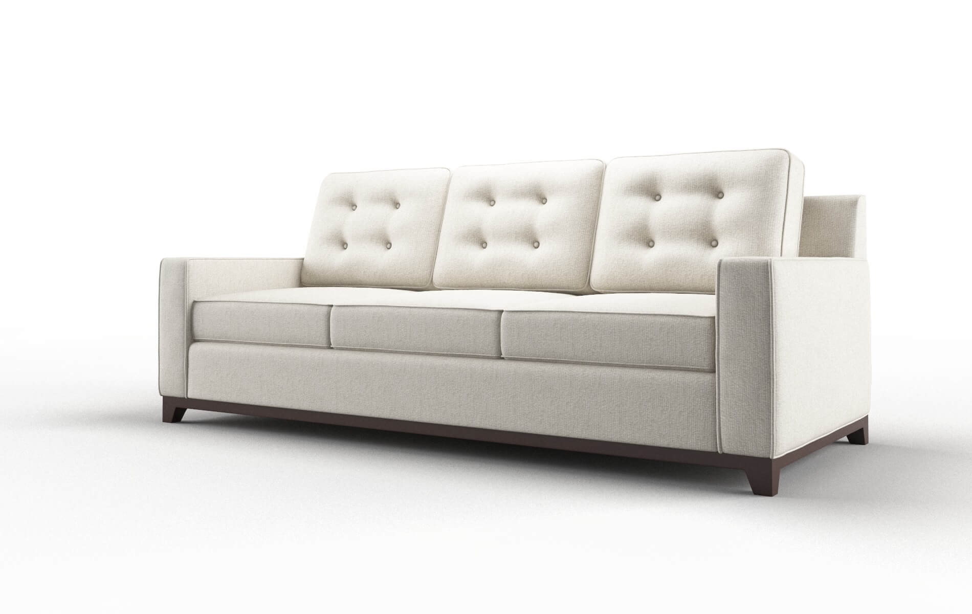 Alexandria Sasha Linen Sofa espresso legs 4