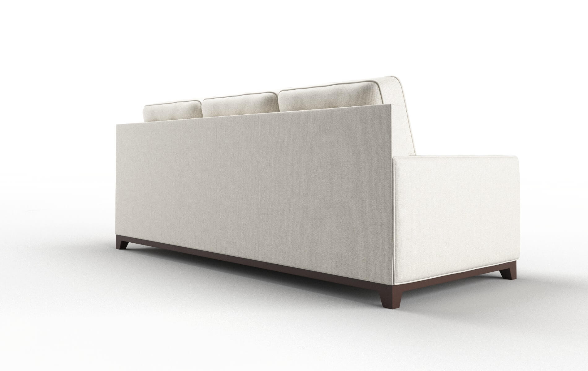 Alexandria Sasha Linen Sofa espresso legs 5