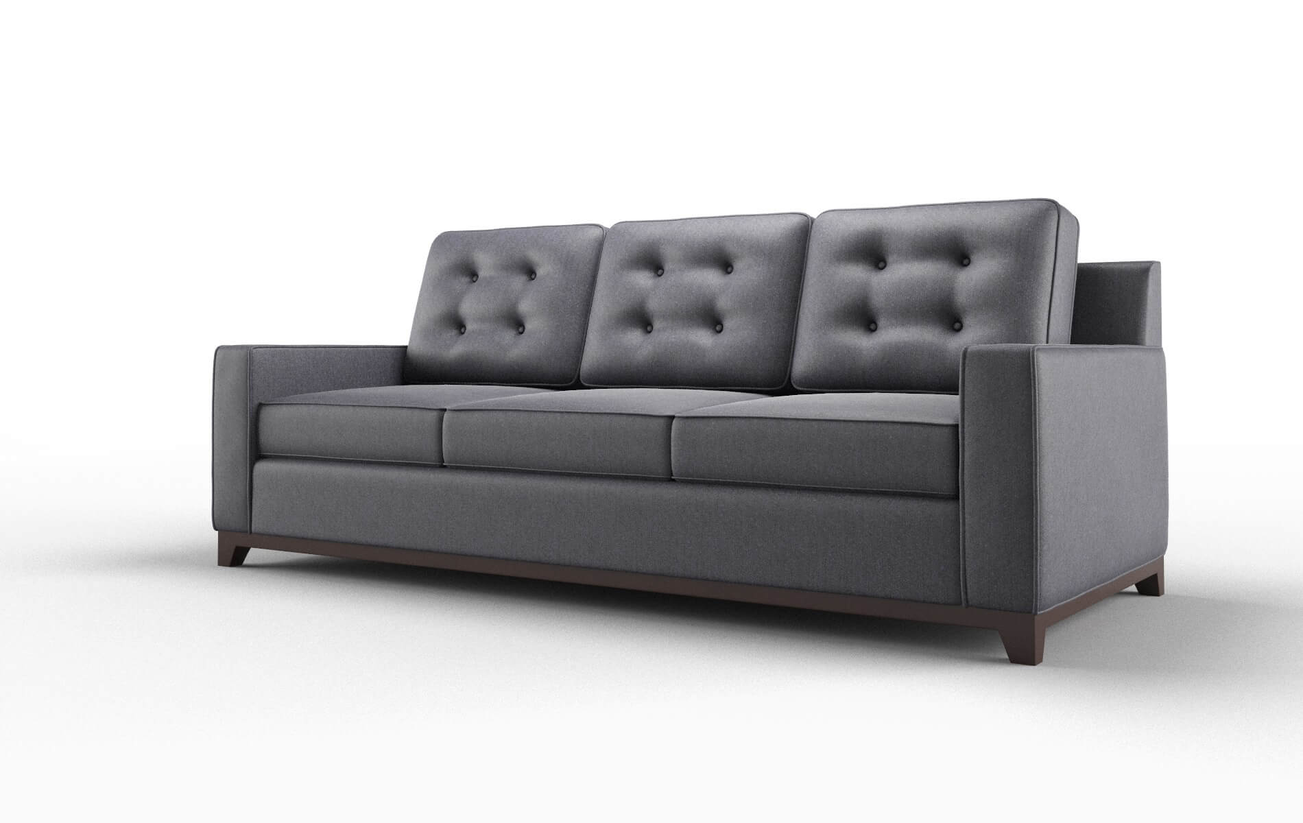 Alexandria Sasha Navy Sofa espresso legs 4