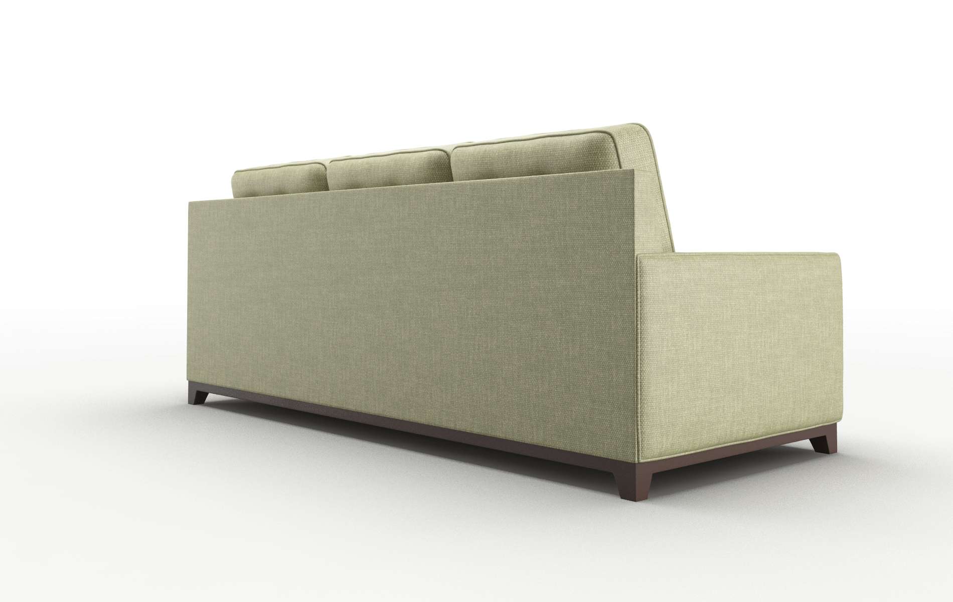 Alexandria Simplex Sour_apple Sofa espresso legs 5