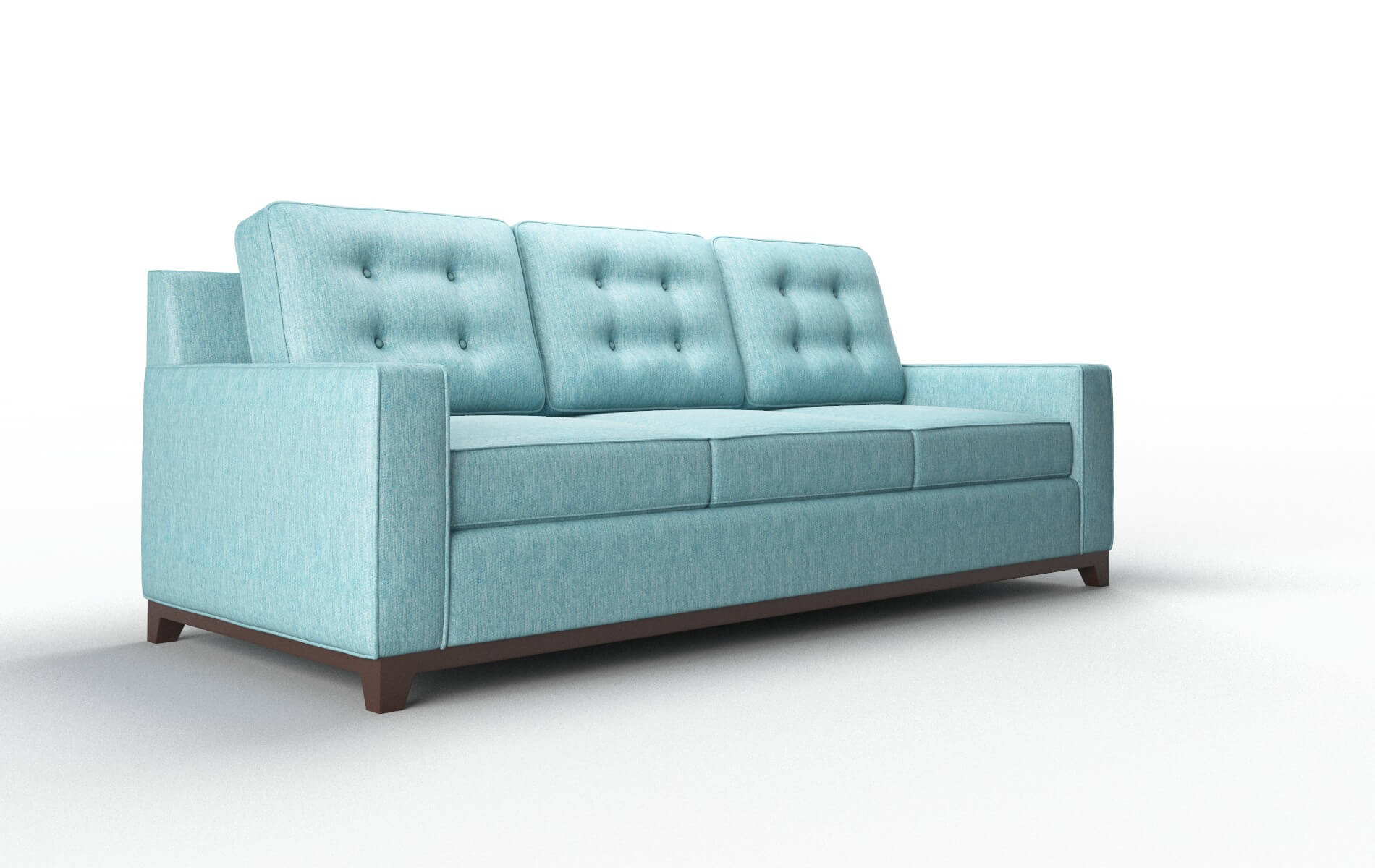 Alexandria Sorrento Denim Sofa espresso legs 2